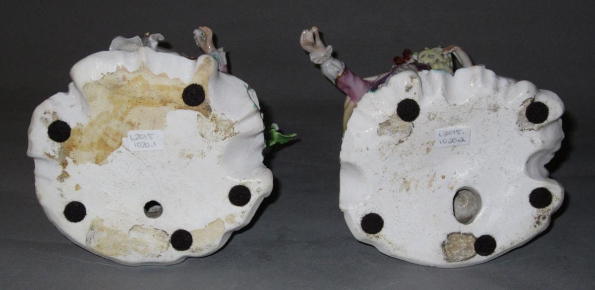 2015.0019.001, .002 Shepherdess and shepherd figures (bottom)