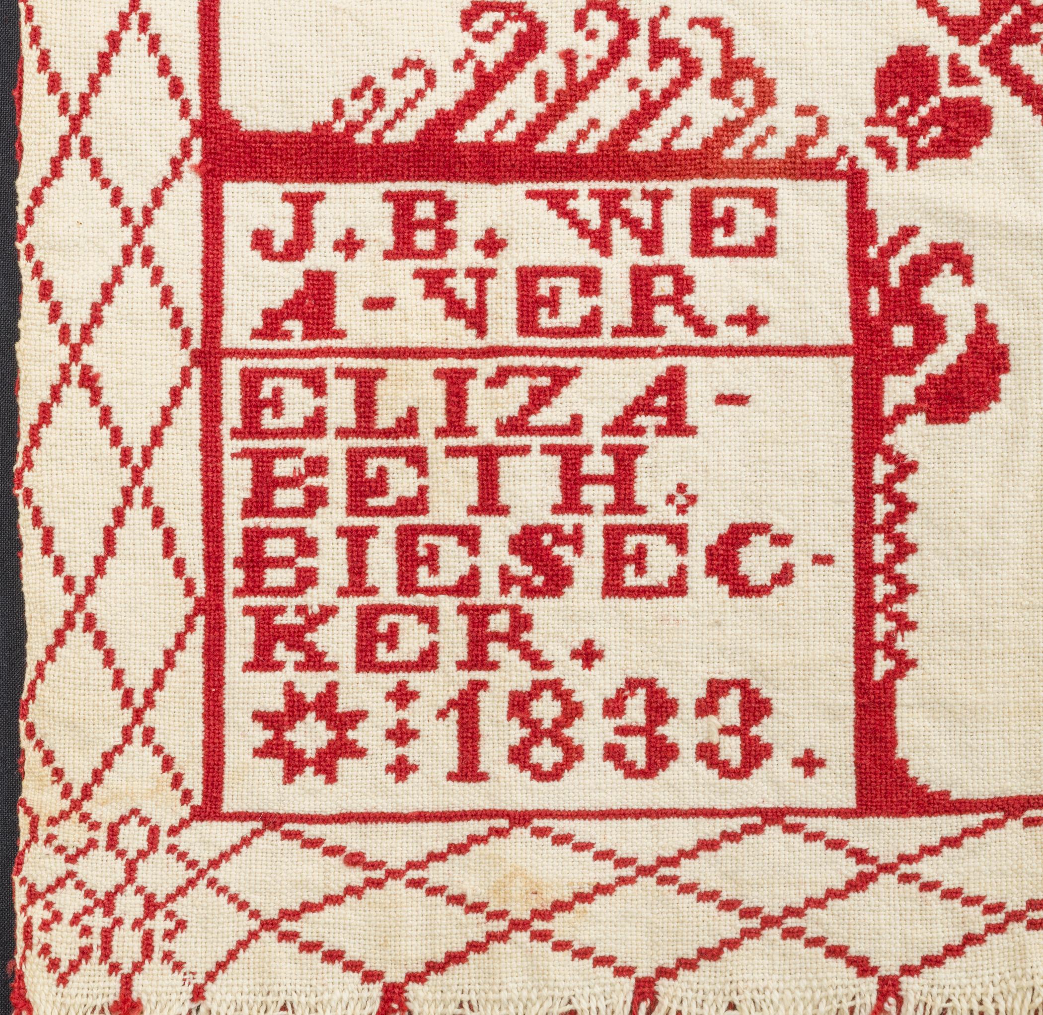 2015.0022.001 Bedcover, detail 10