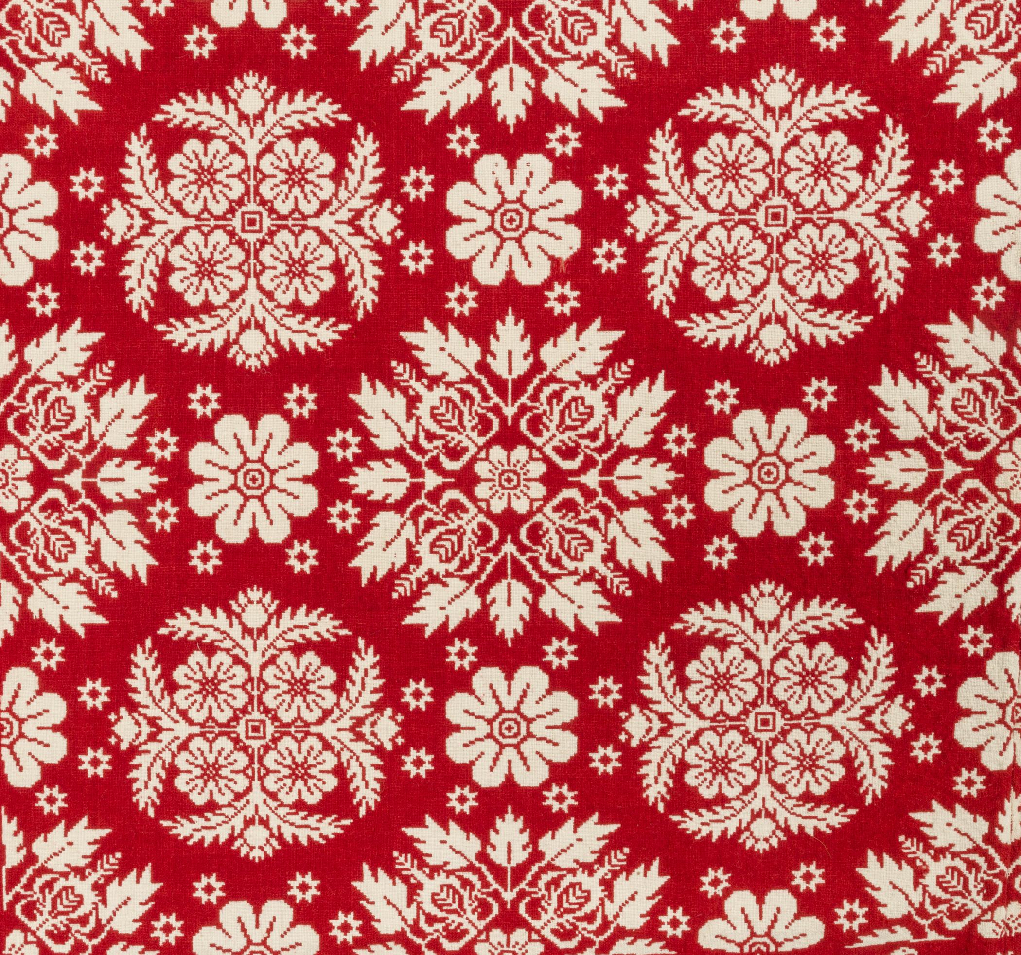 2015.0022.001 Bedcover, detail 2