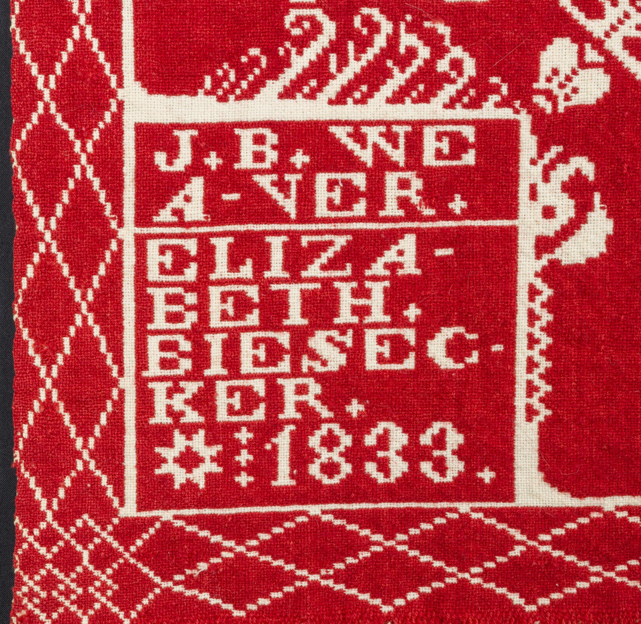 2015.0022.001 Bedcover, detail 4