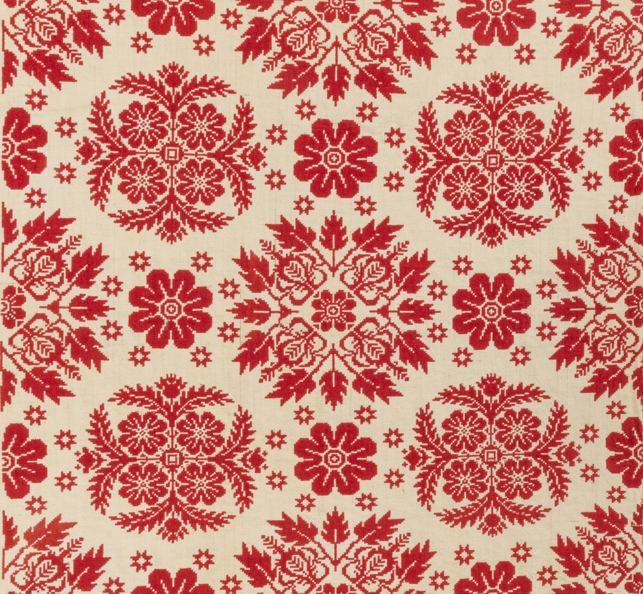 2015.0022.001 Bedcover, detail 8