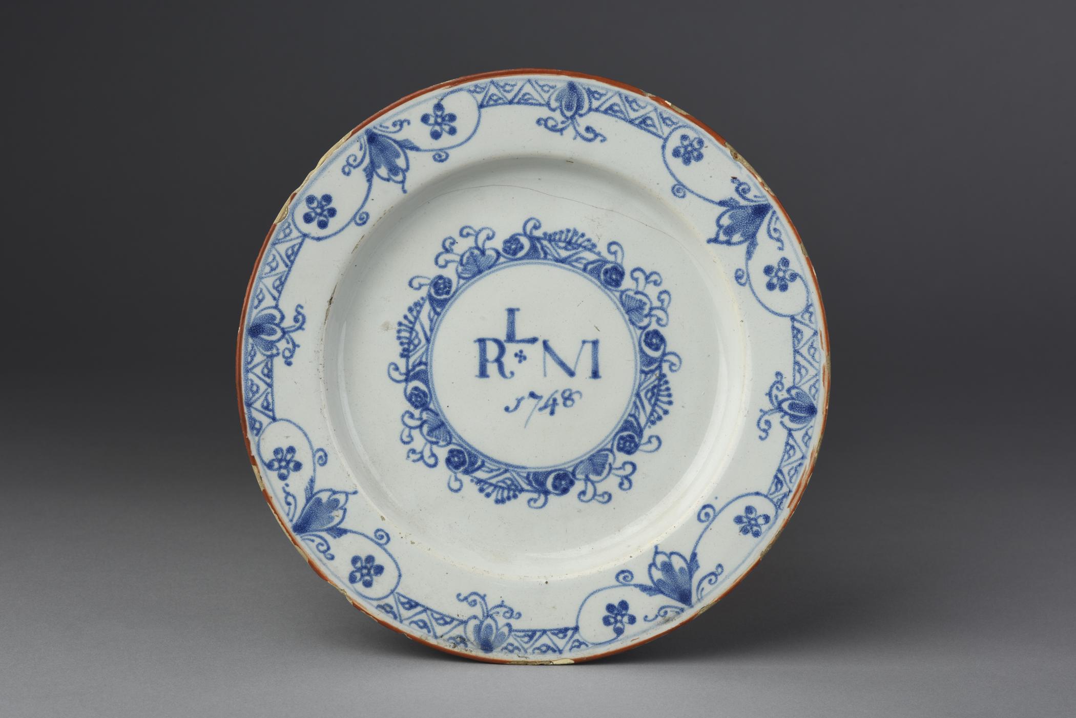 2016.0034.010 Plate, view 1