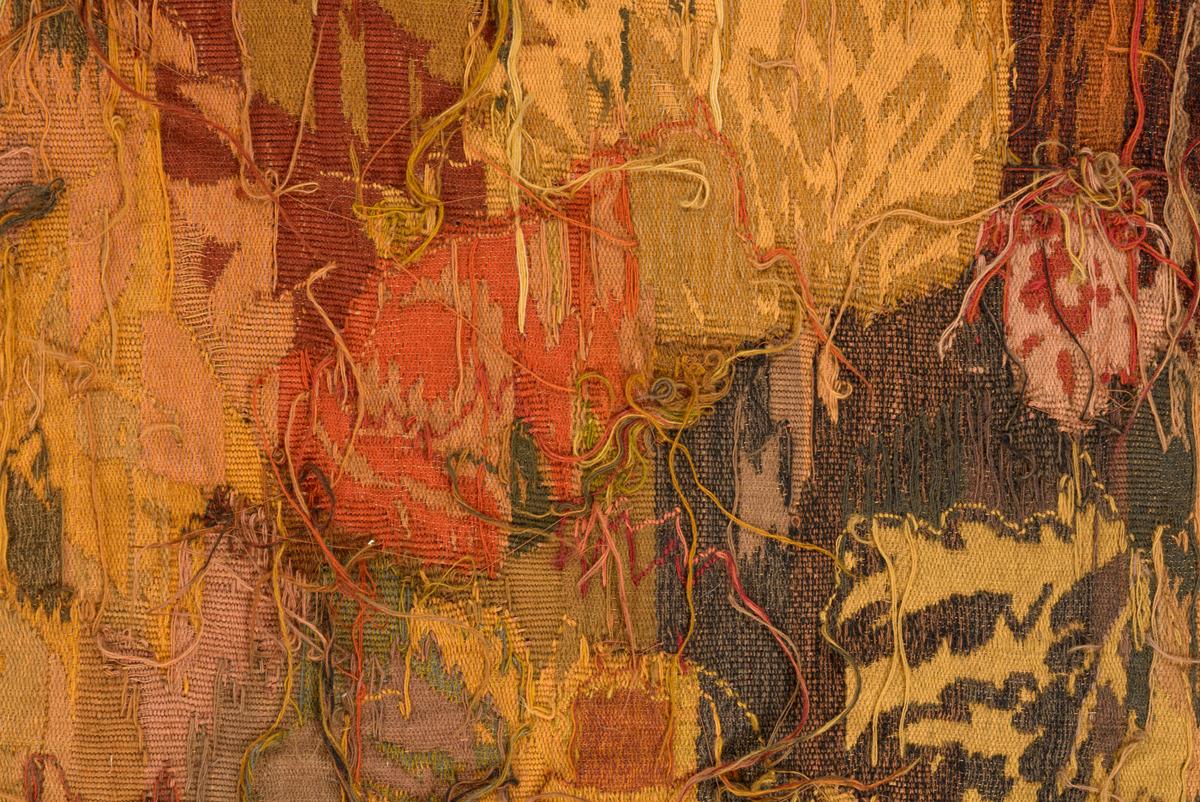 2015.0035 Wall hanging, reverse, detail 1