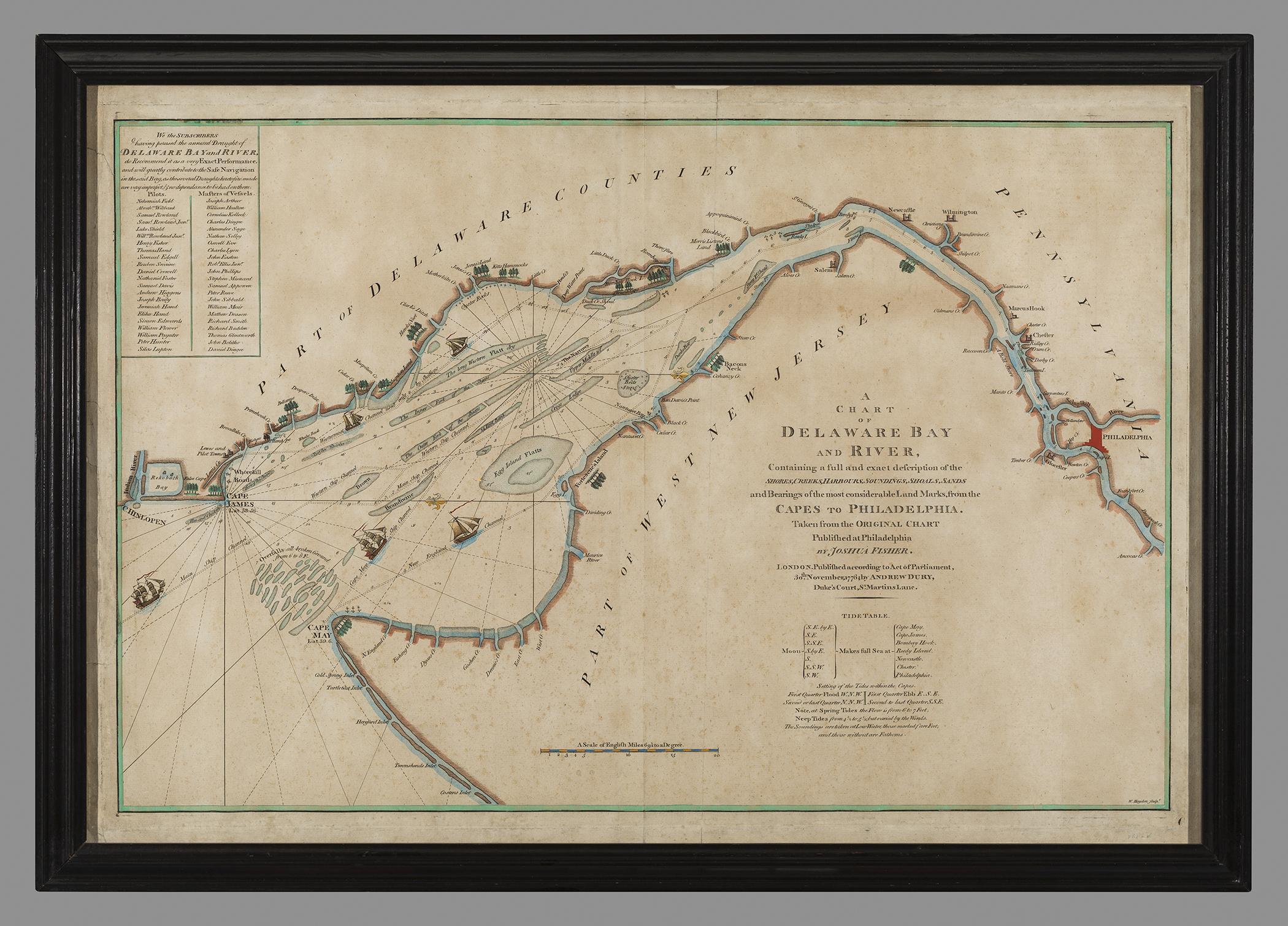 1959.1384 Map, 1969.1485 Frame, view 1