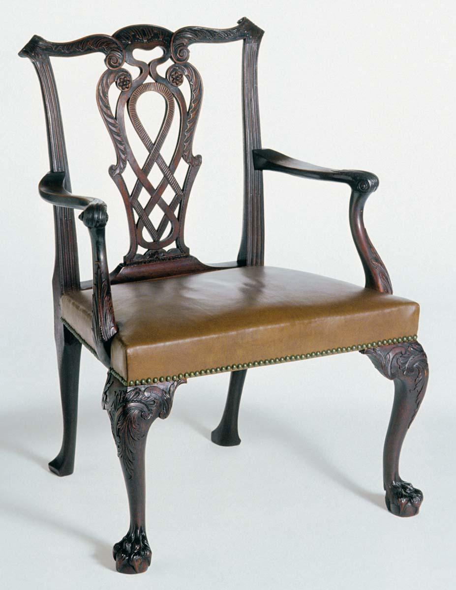 1951.0080 Chair, Armchair, view 1