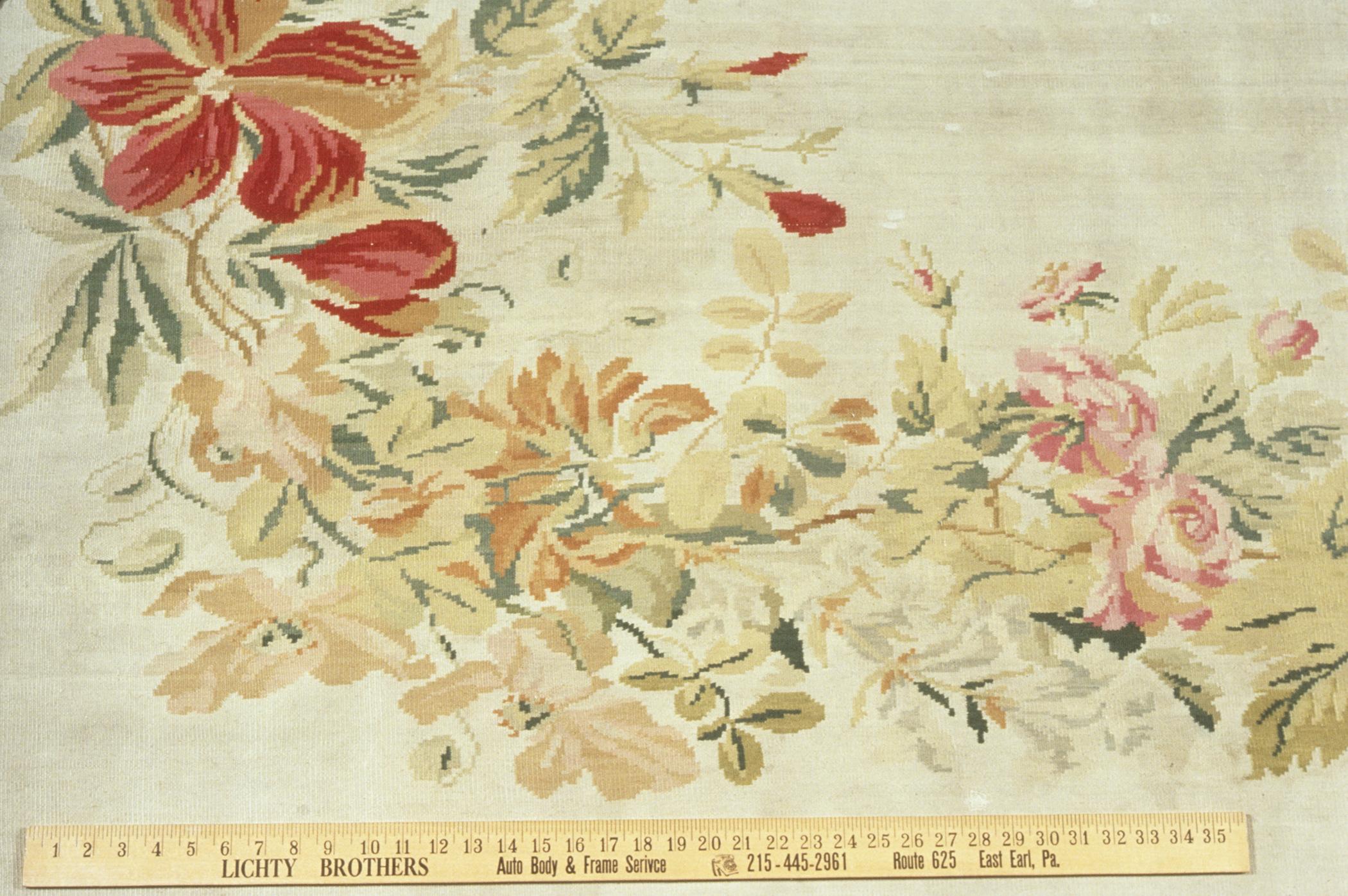 1959.1458 Rug, detail 4