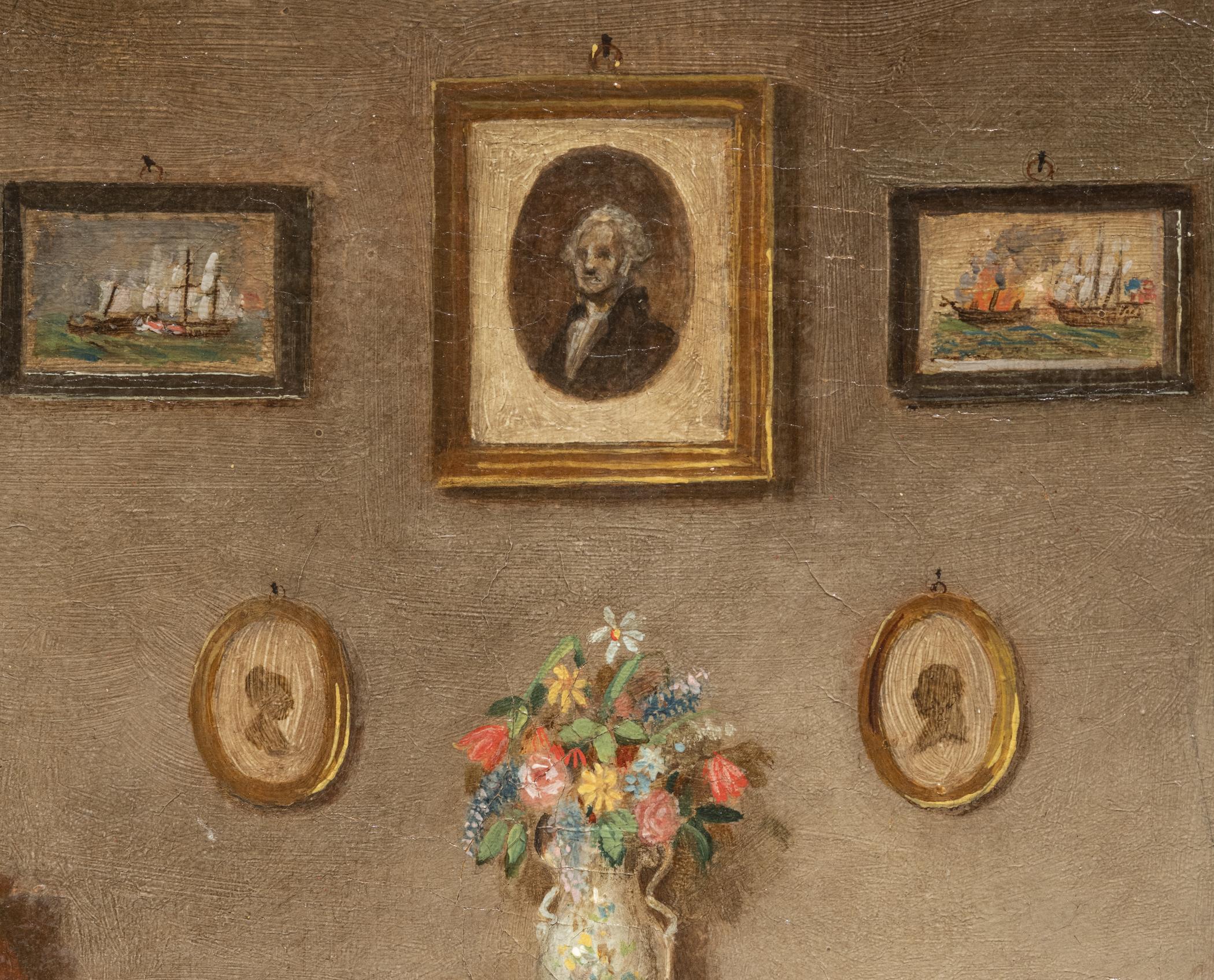 1953.0178.002 A Painting, detail 1, George Washington