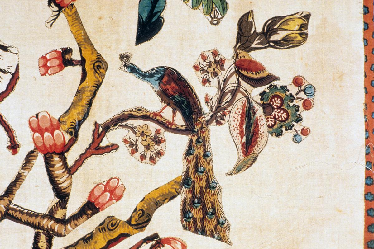 1959.1497 A Needlework Picture, Detail 4