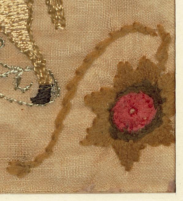 1959.1516 A Needlework Picture, Detail 8
