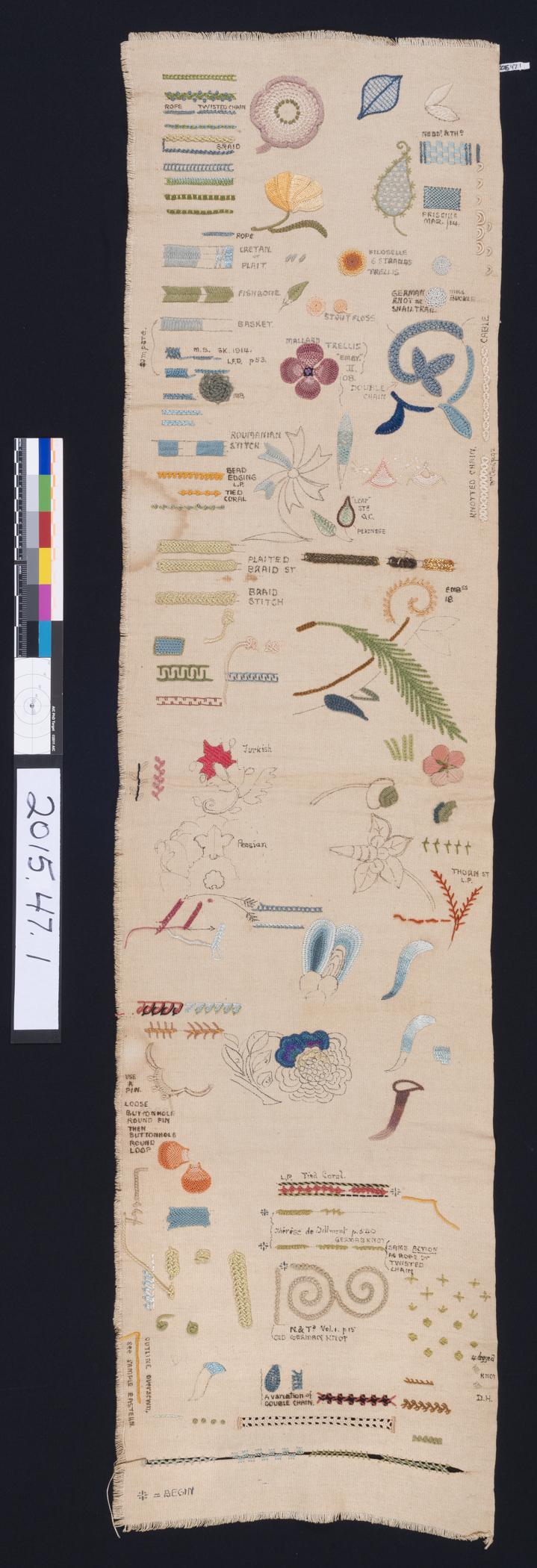 2015.0047.001 Sampler, view 1