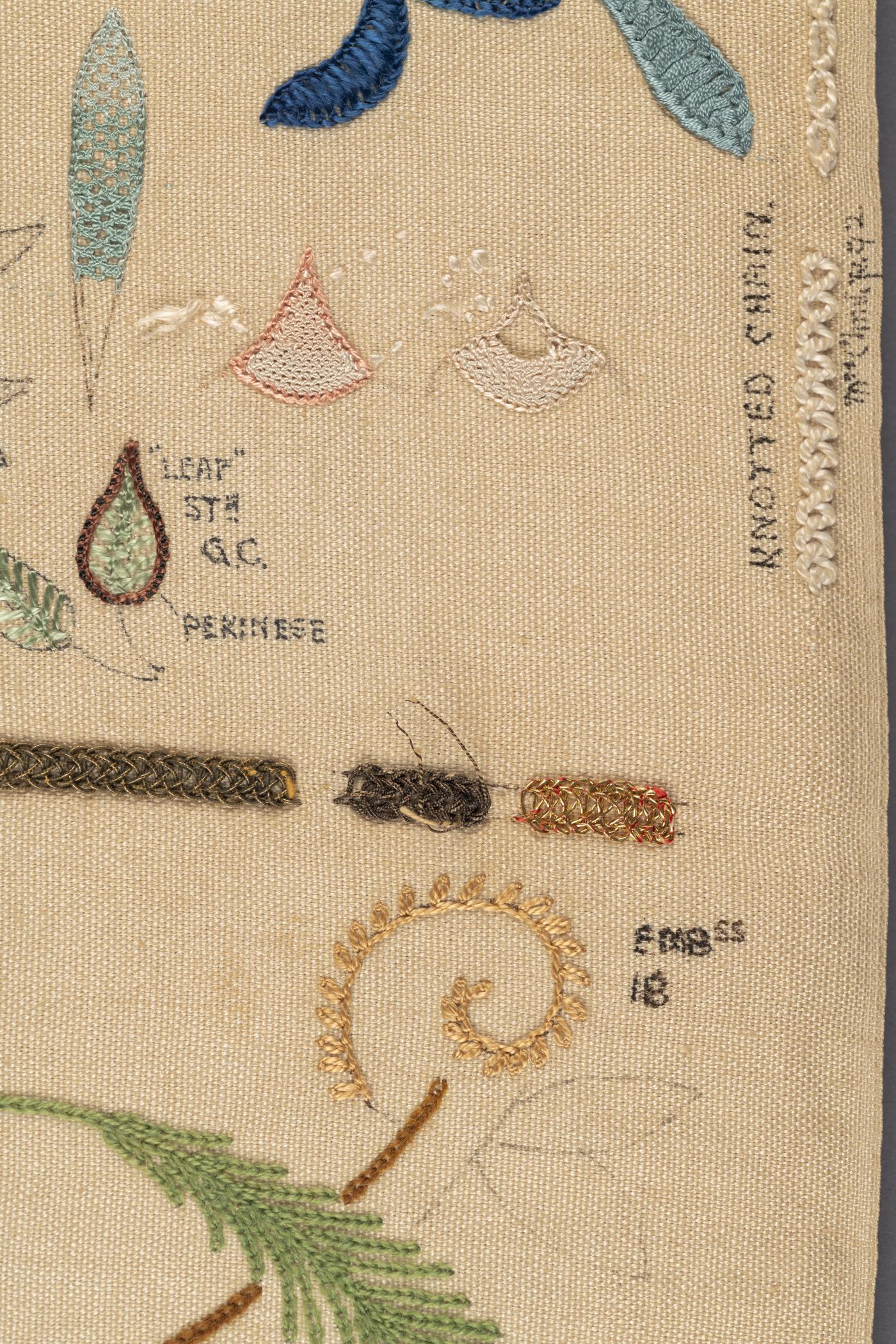 2015.0047.001 Sampler, detail 12