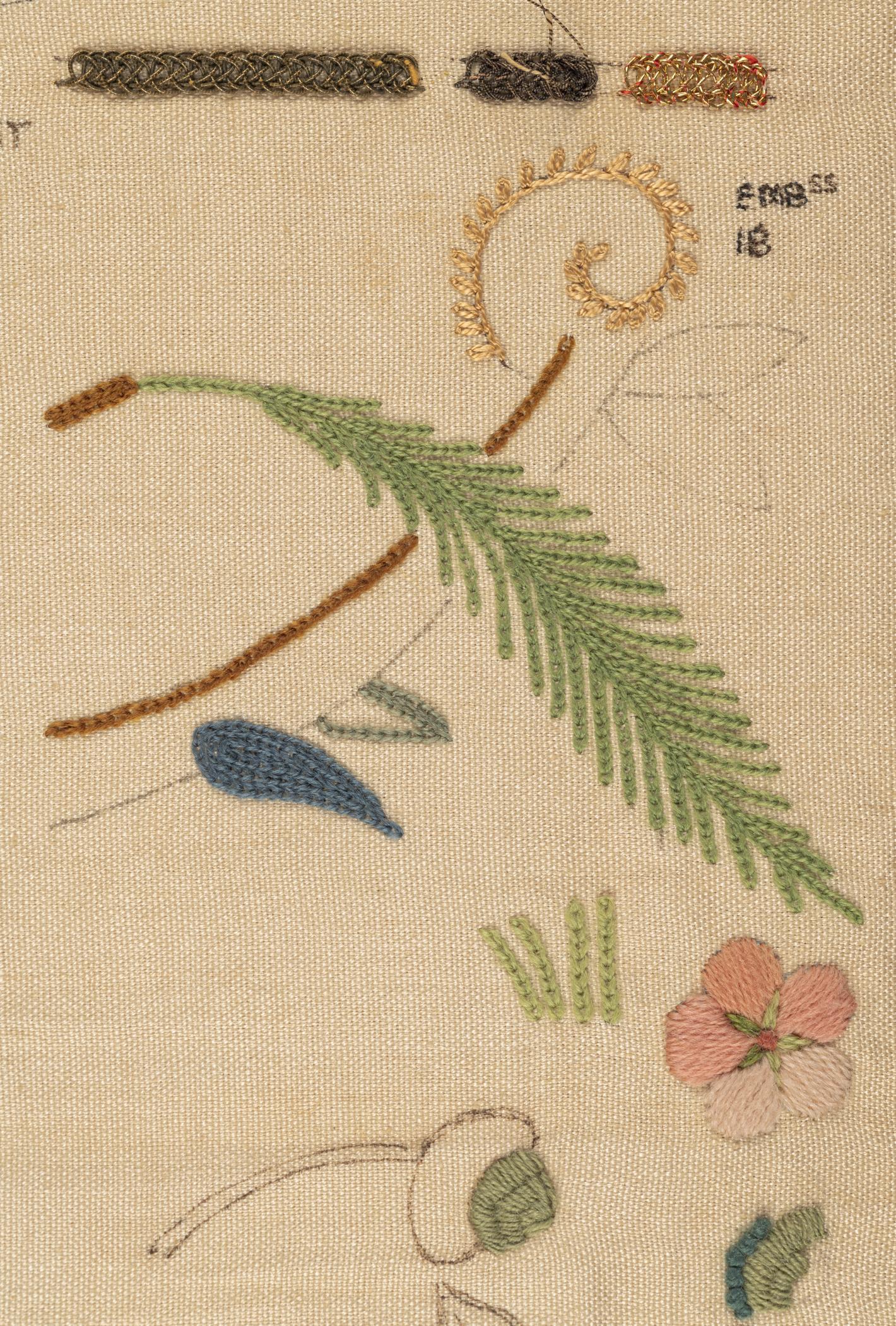 2015.0047.001 Sampler, detail 13