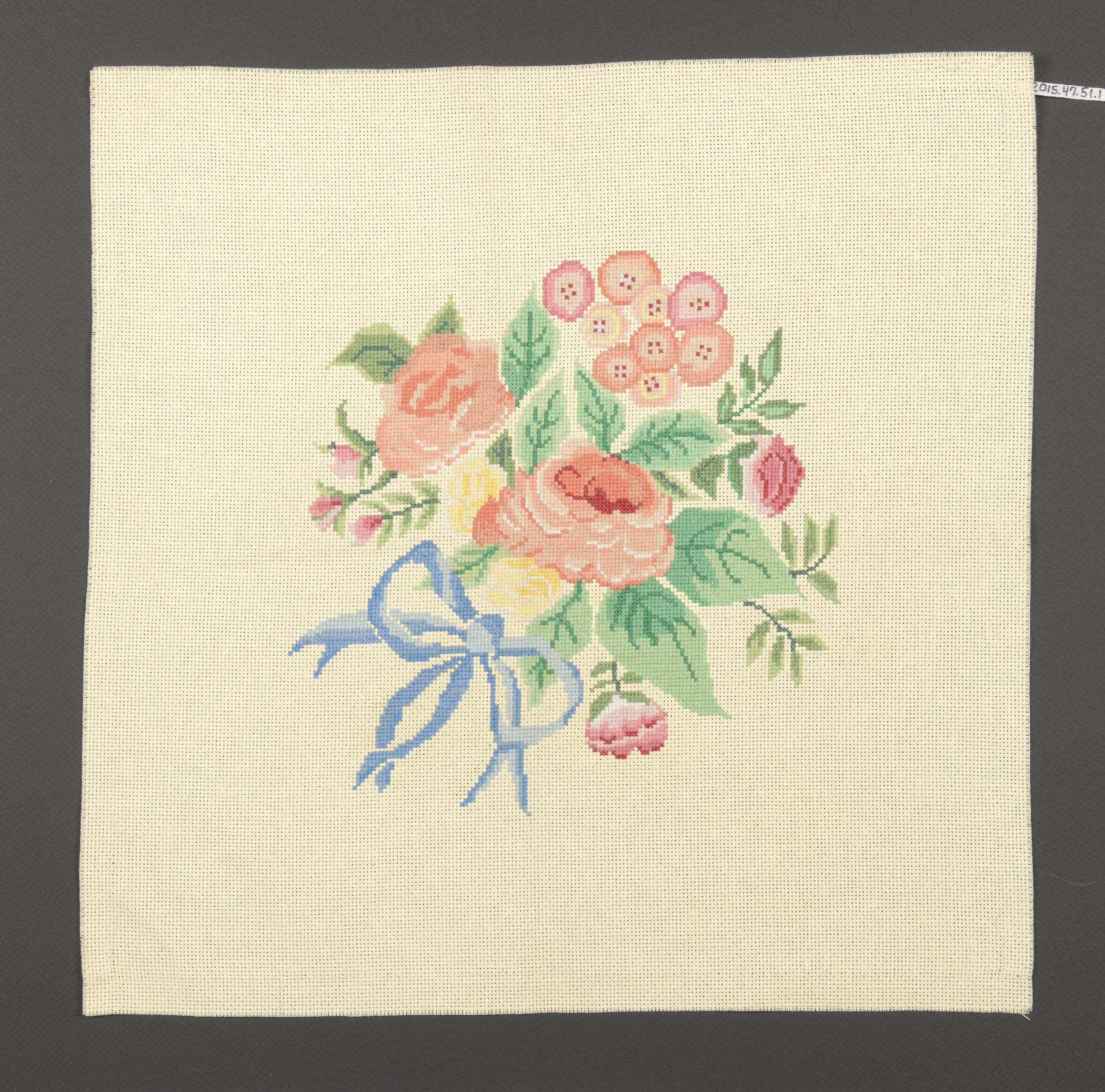 2015.0047.051.001 Needlework panel, view 1