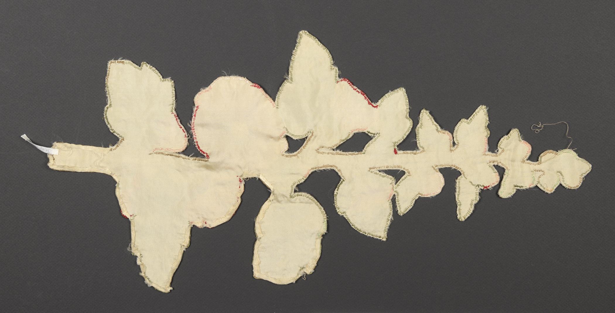 2015.0047.073 C Needlework panel, view 2, reverse