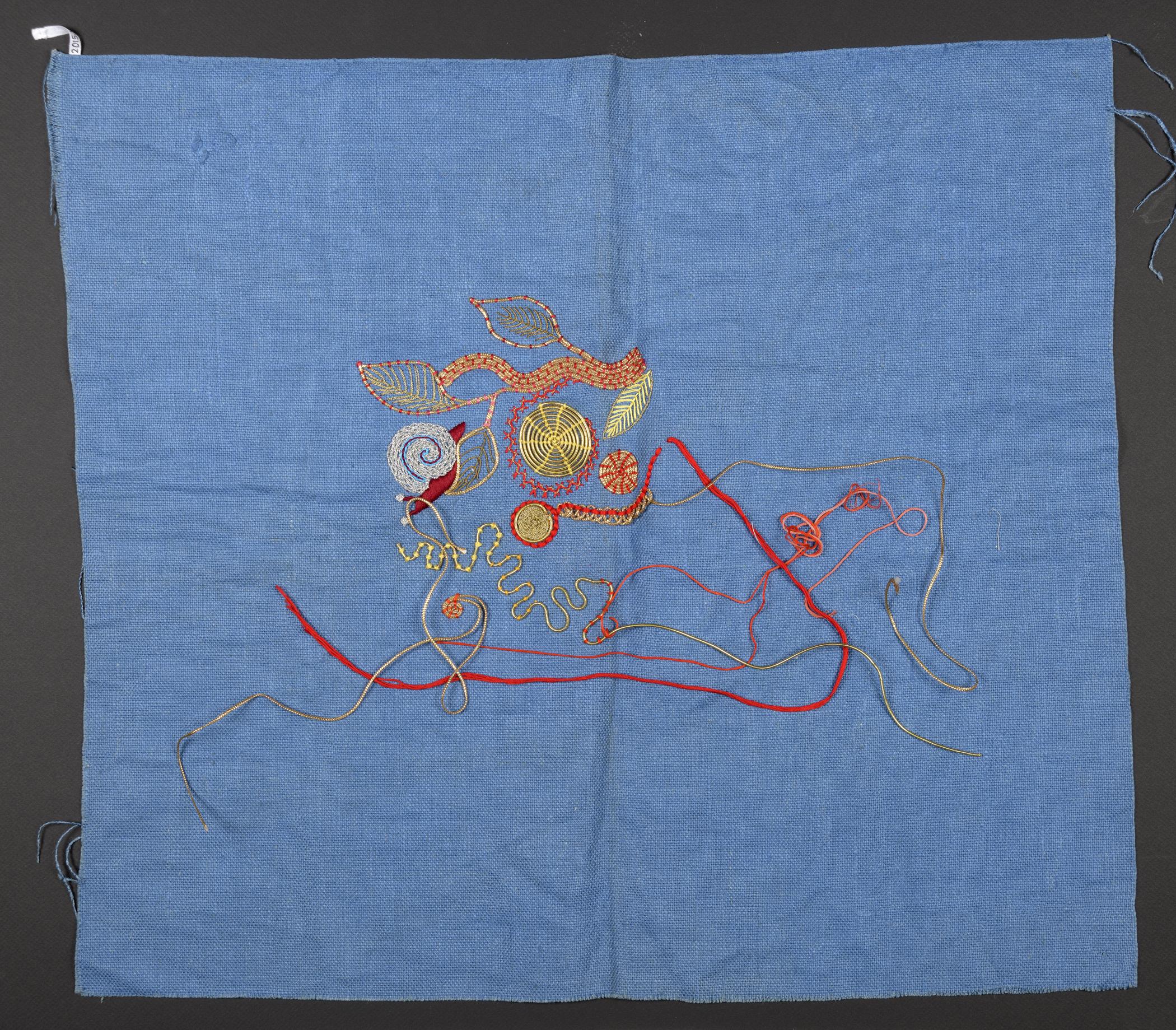 2015.0047.076 A Needlework panel, view 1