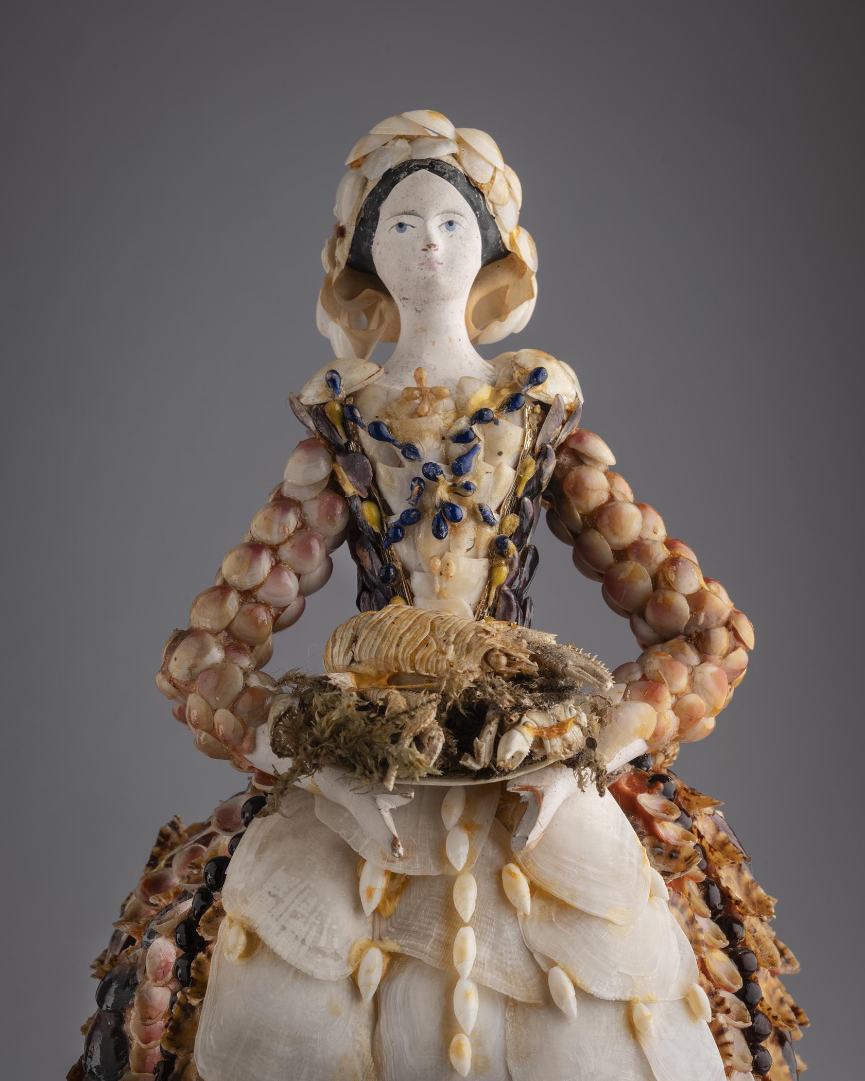 1959.1596 Figure, Woman, detail 1