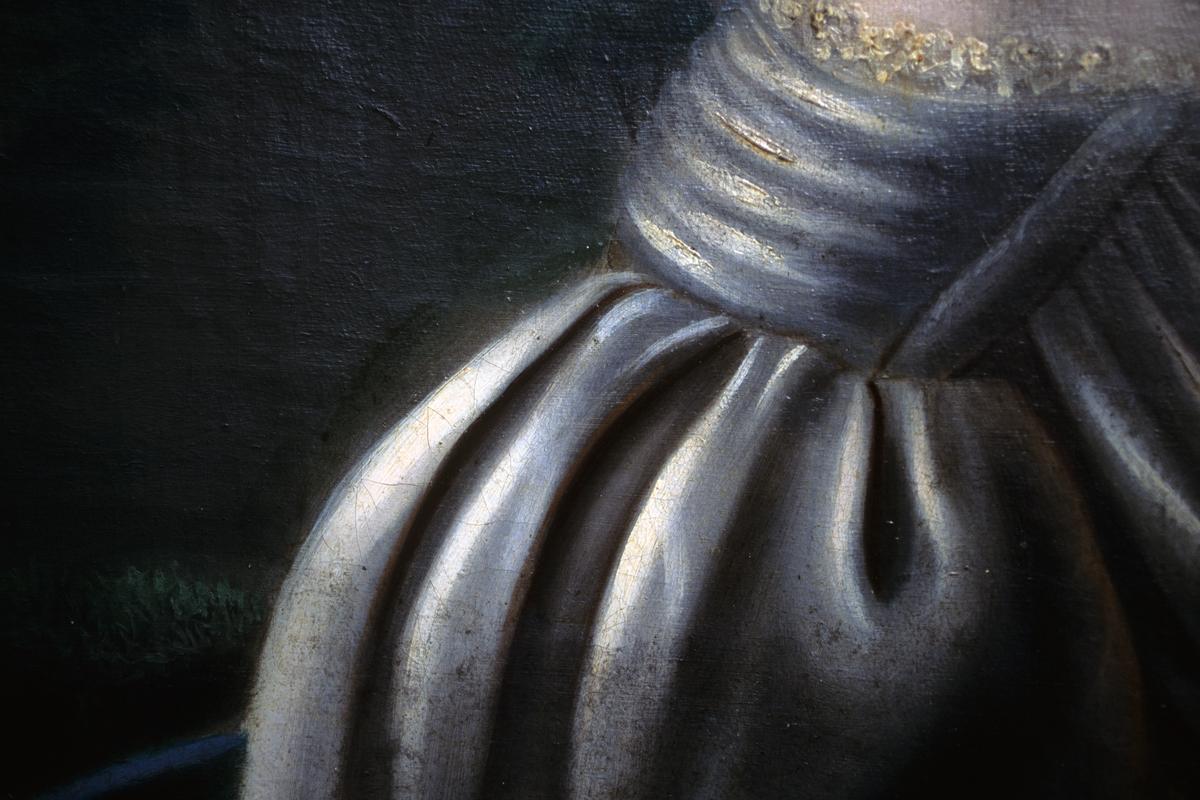 1996.0007 A Painting, Portrait, Detail 7