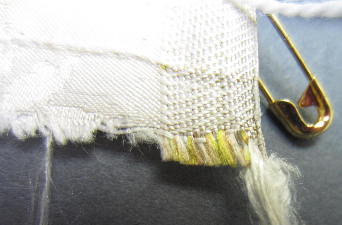 1969.4835 P Ex Dress, Selvedge
