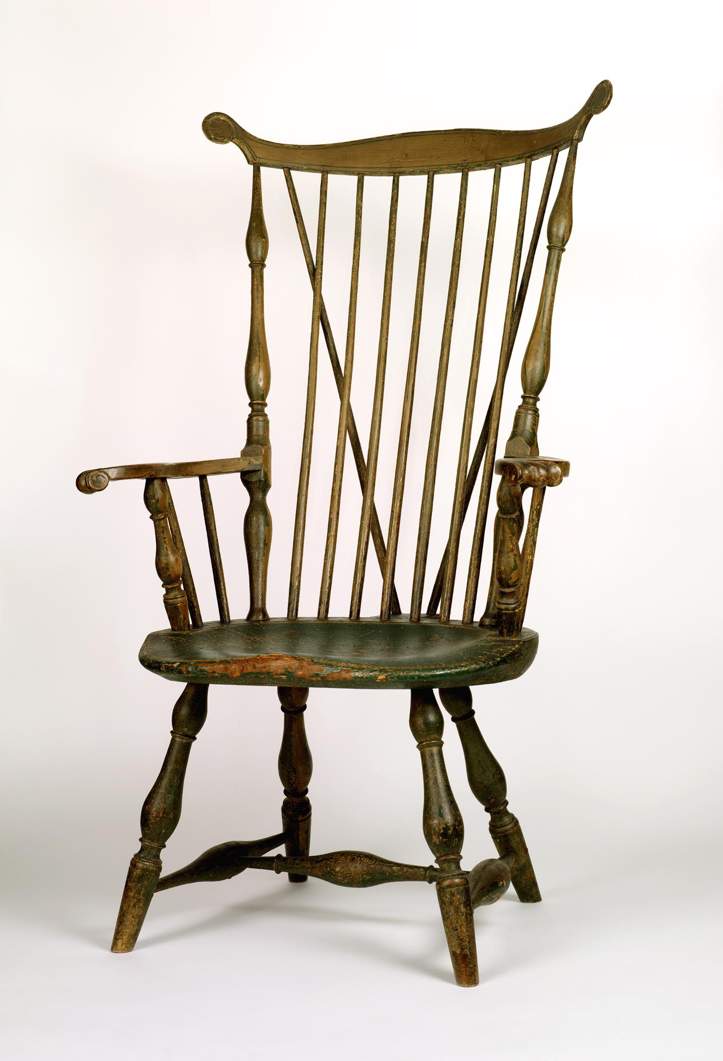 1959.1617 Chair, Windsor armchair