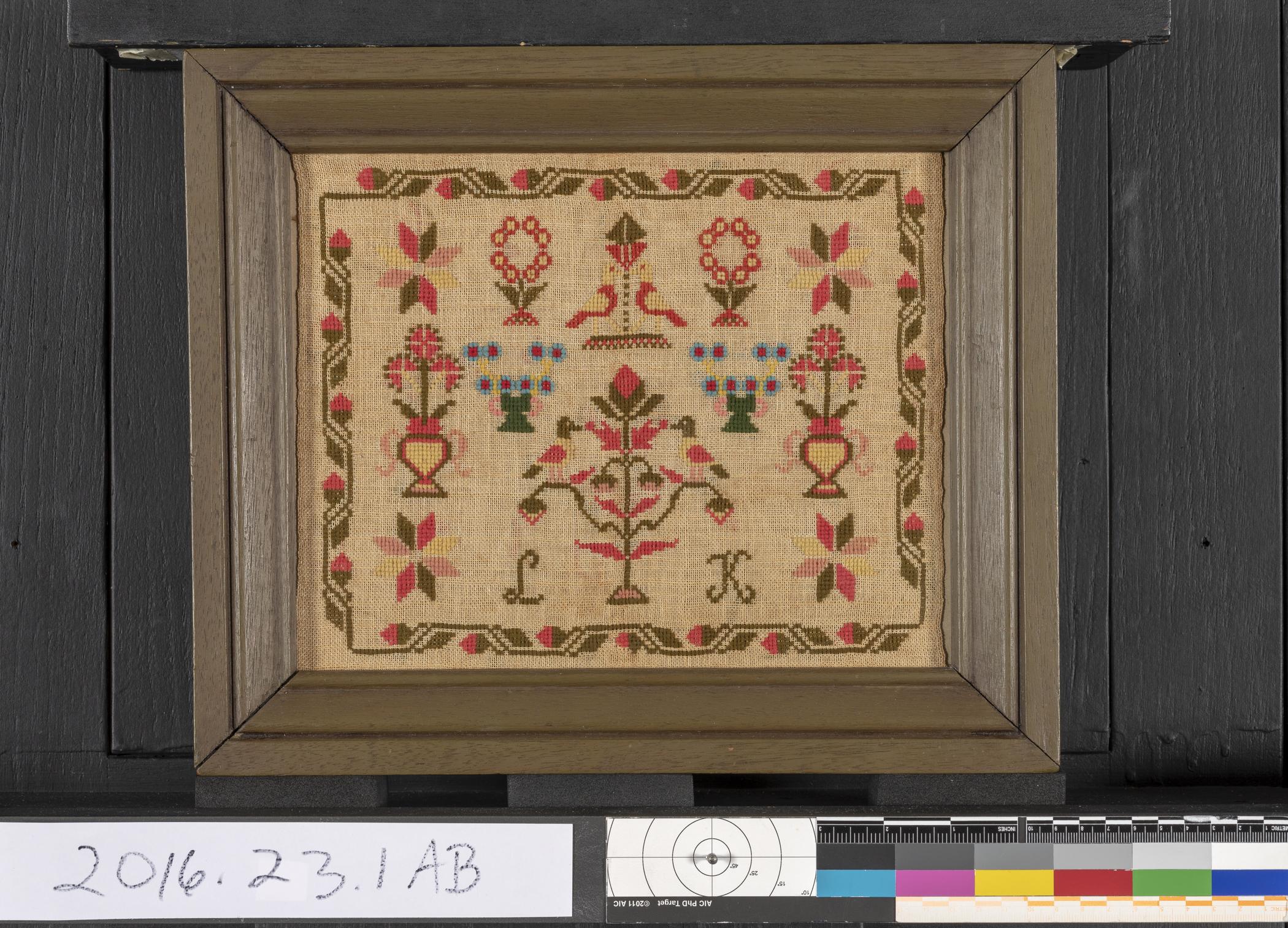 2016.0023.001 A Sampler, B Frame, view 1