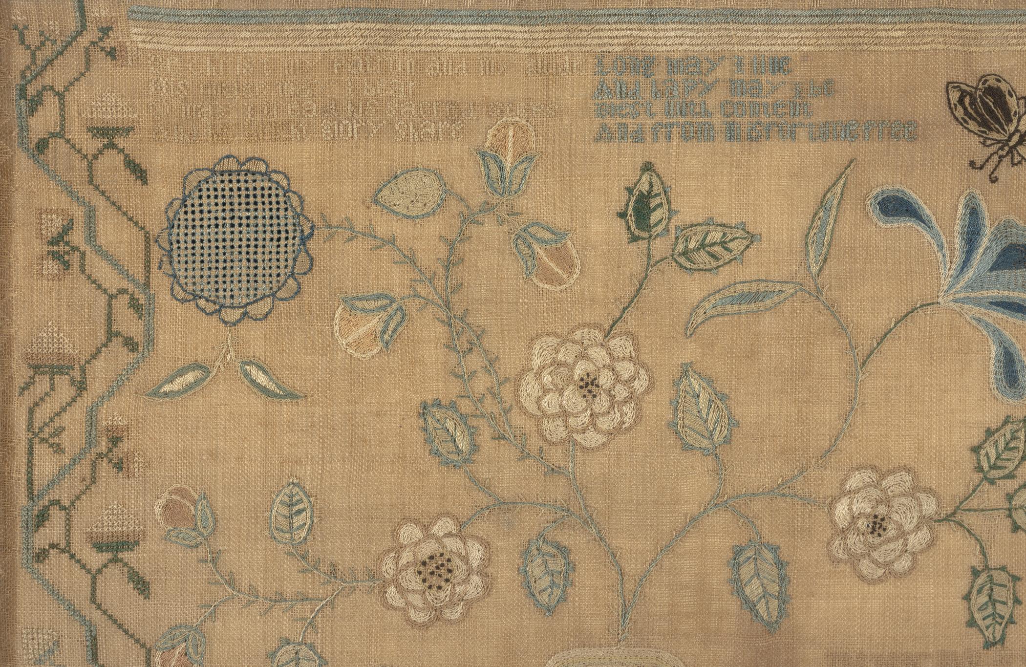 2016.0016 Sampler, detail 1