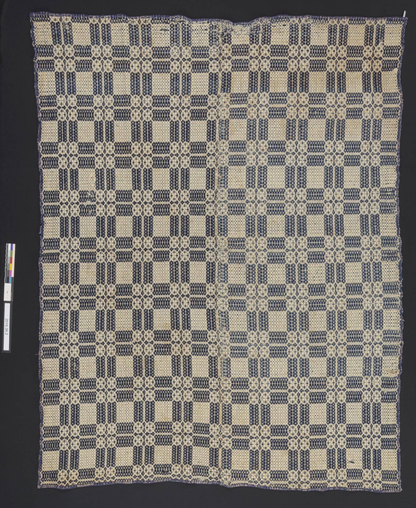 2016.0036.002 Bedcover, view 2, reverse
