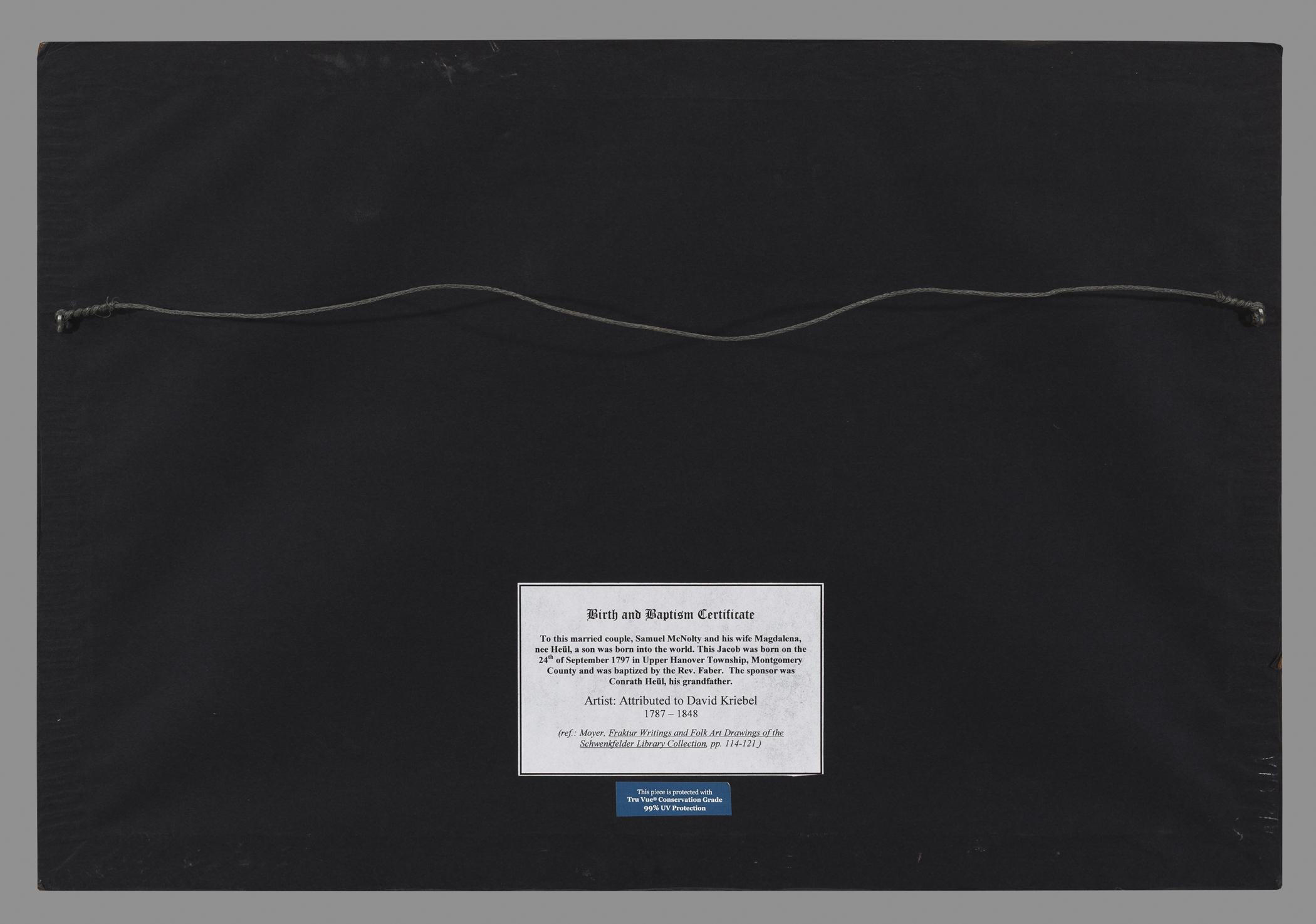 2016.0029 B Frame, view 1, reverse