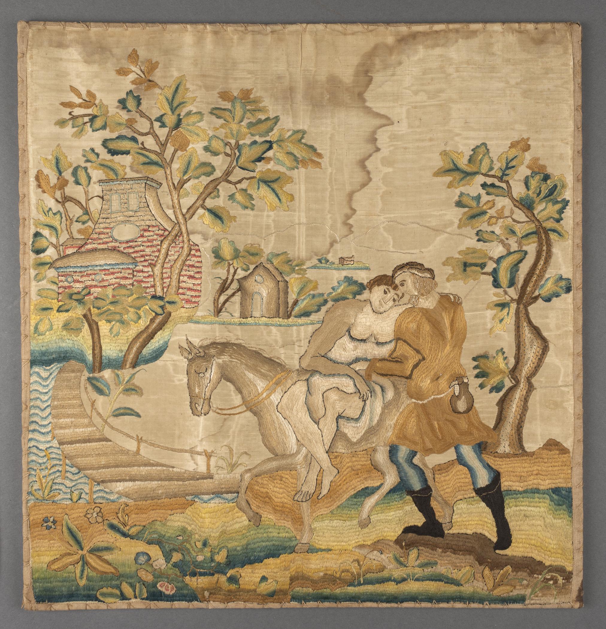2016.0024 Needlework picture, view 1