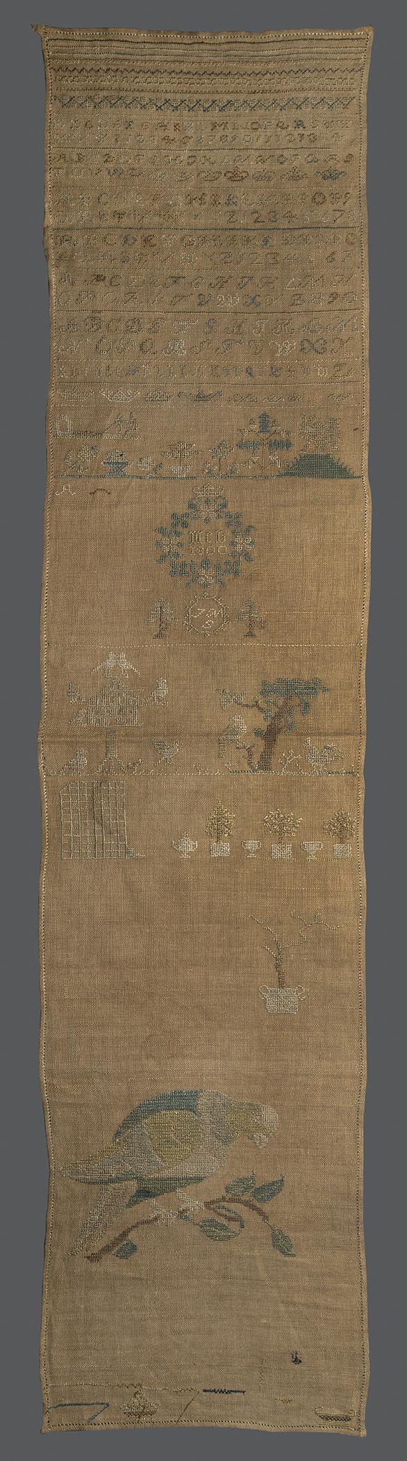 1969.9222 Sampler, view 1