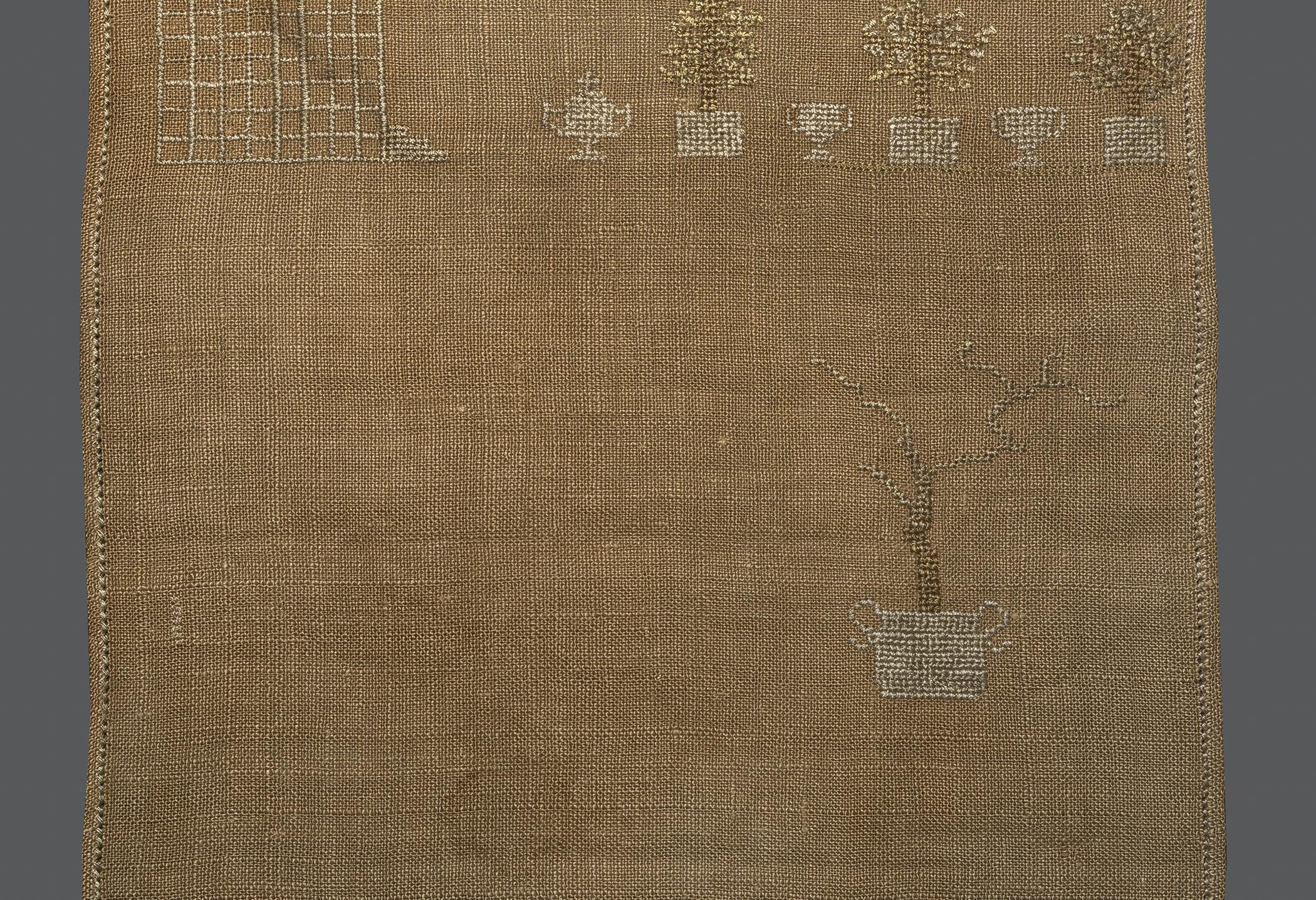1969.9222 Sampler, detail 16