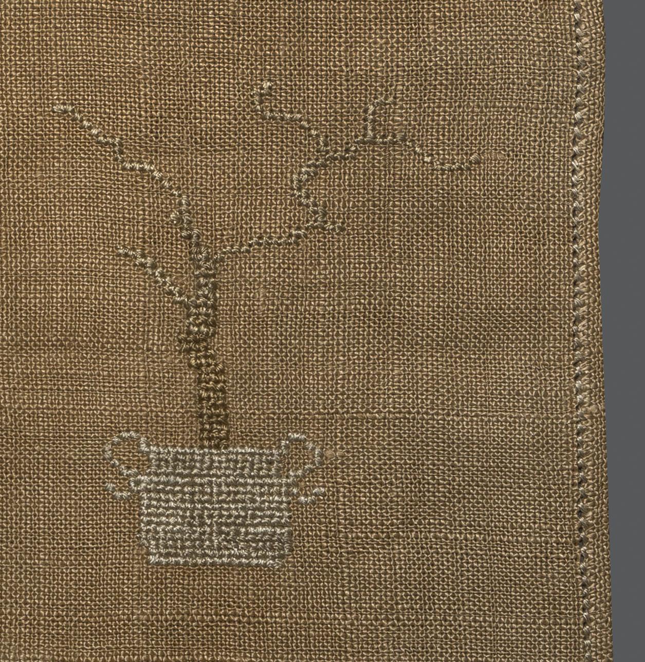1969.9222 Sampler, detail 17
