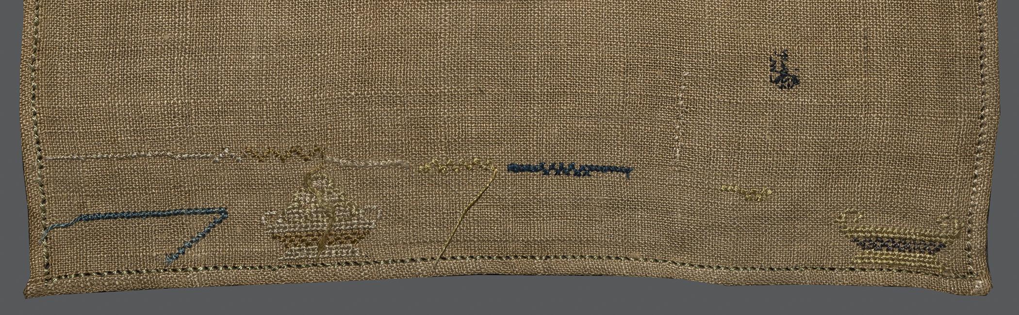 1969.9222 Sampler, detail 20