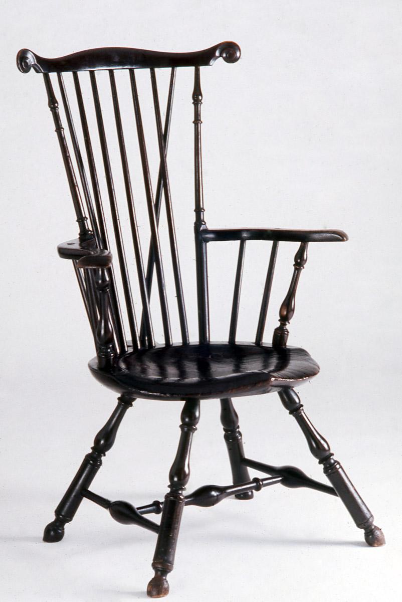 1959.1634 Chair, Windsor chair