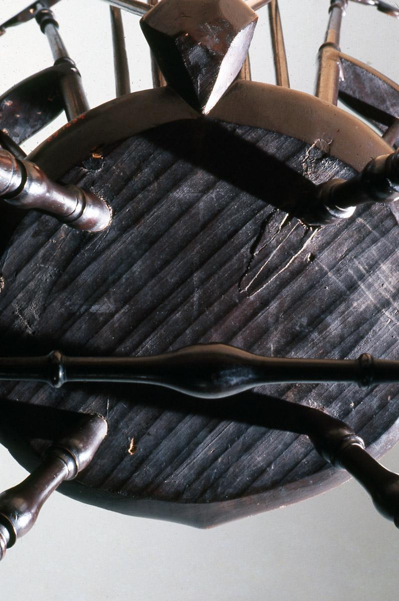 1959.1634 Chair, Windsor chair (detail)