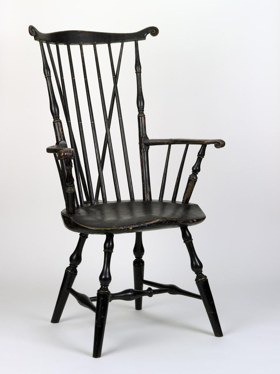 1959.1637 Chair, Windsor Armchair
