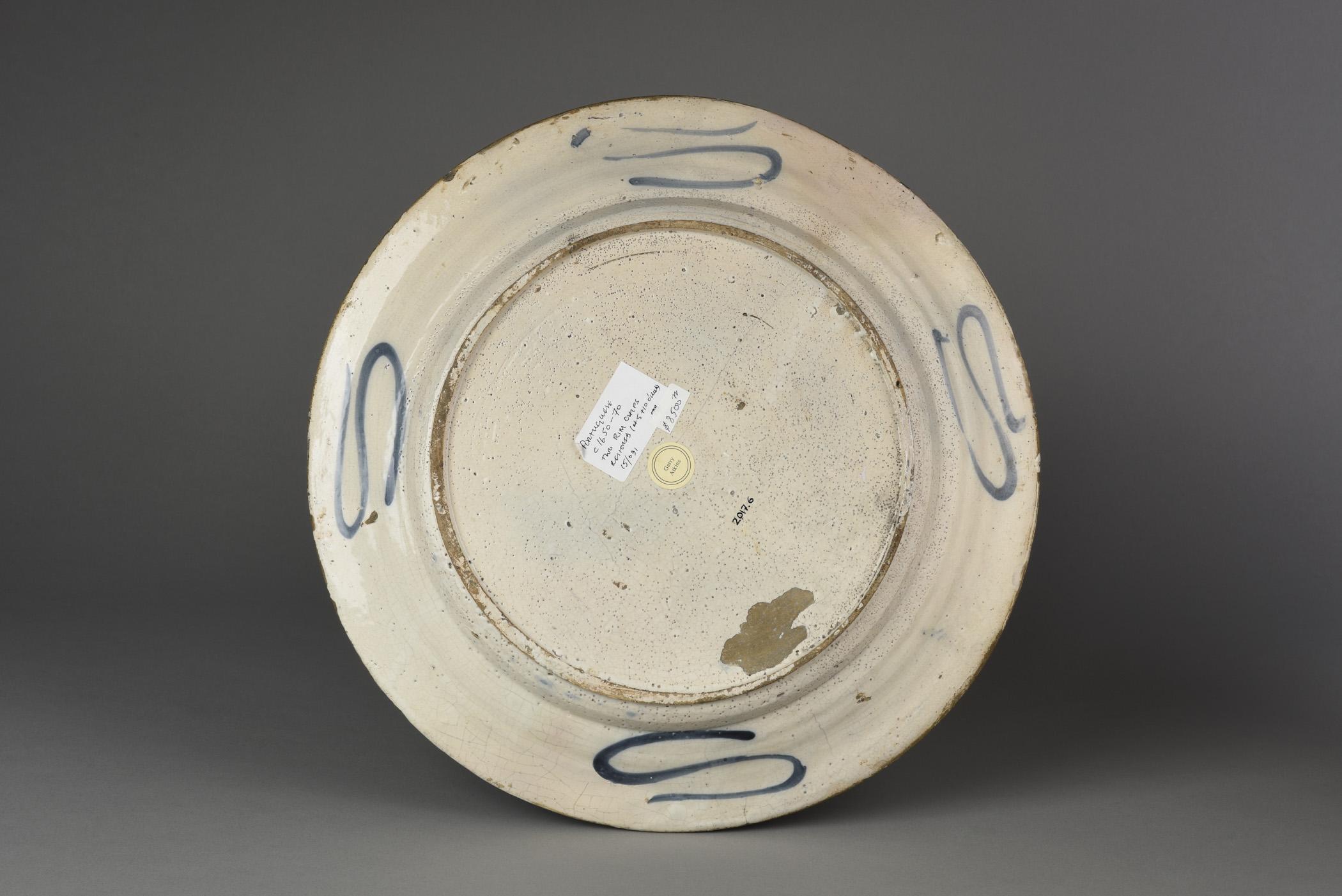 2017.0006 Dish, view 2, reverse