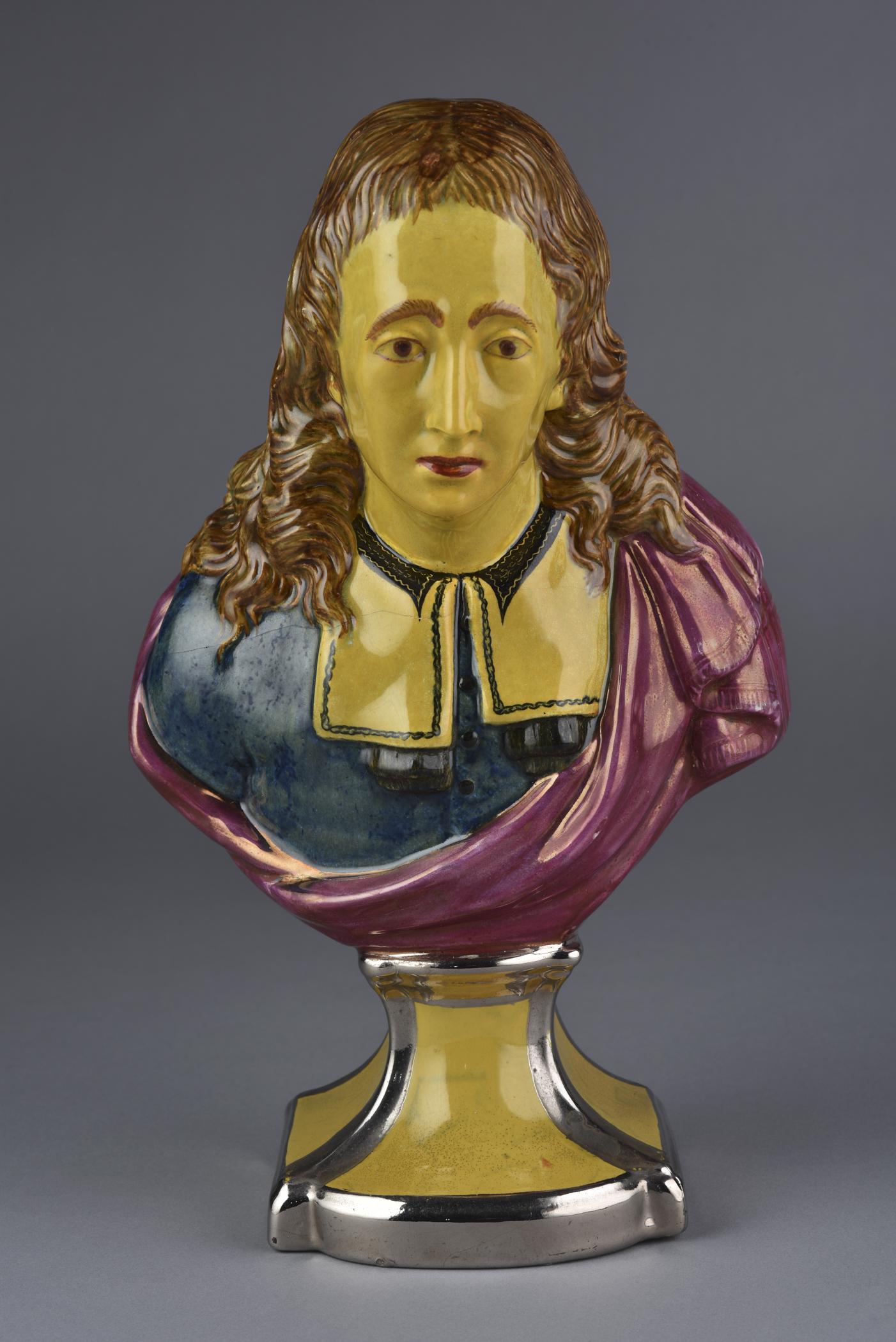 2017.0012.010 Bust (figure), view 1