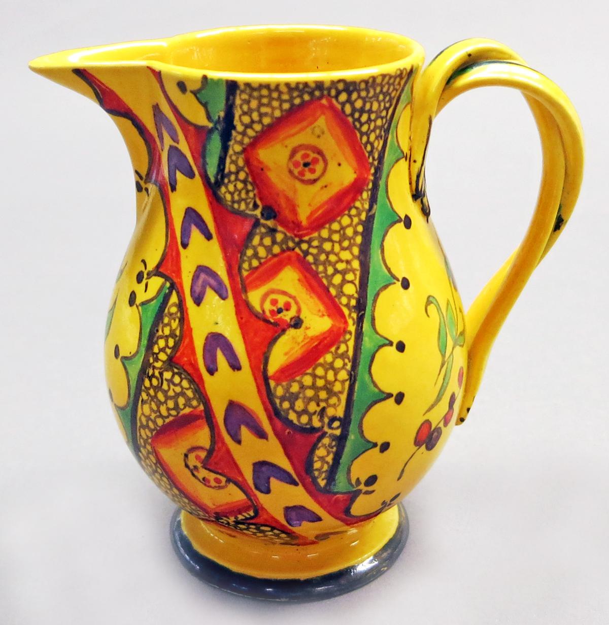 2017.0012.012 A Cream or milk jug, overall
