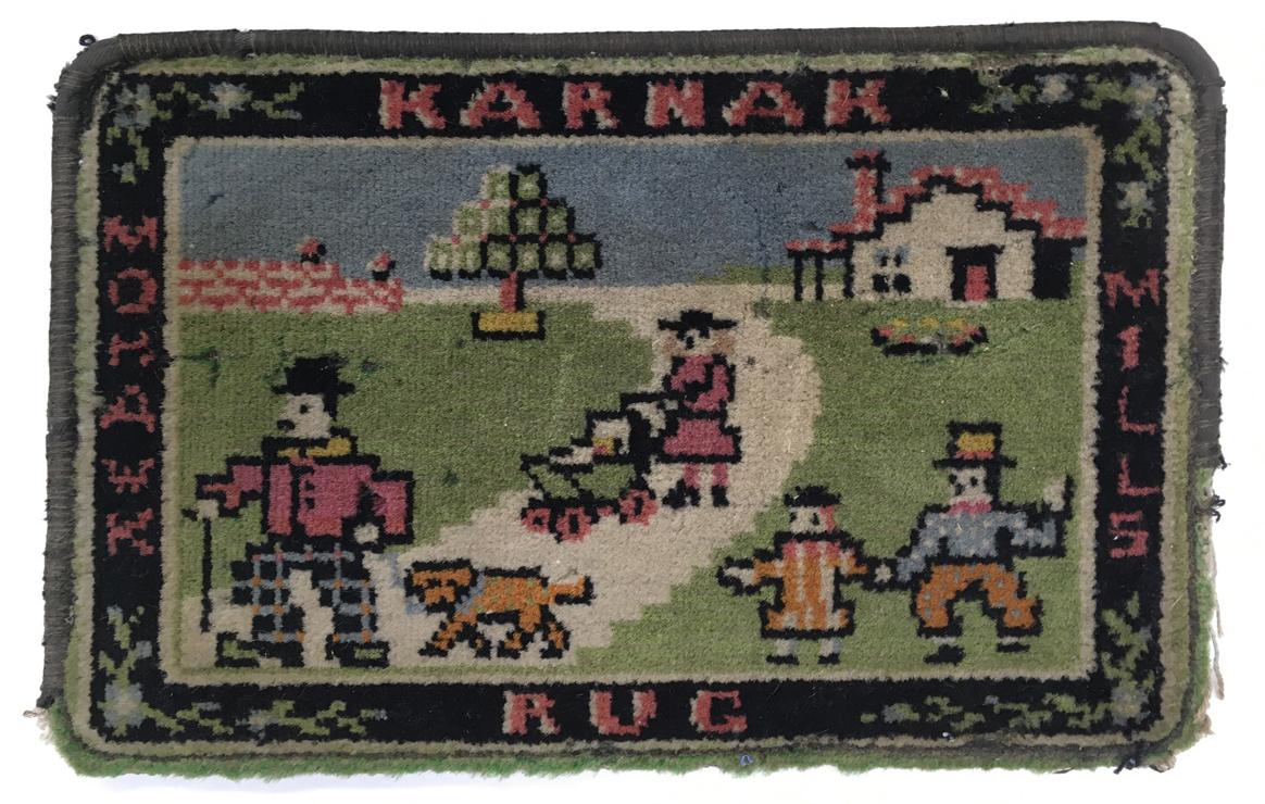 2017.0019.031 Rug, Rug sample swatch, Reg Image, overall