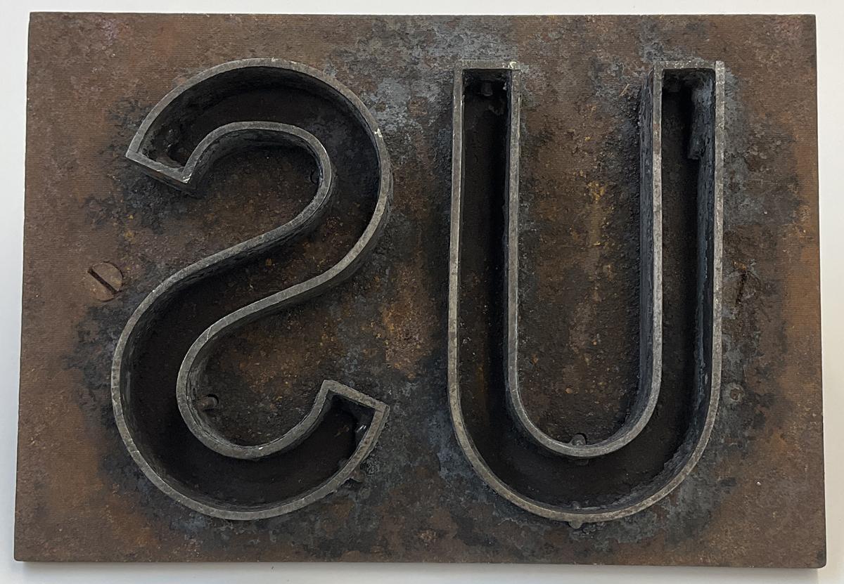 2017.0019.035 Tool (for textiles), Textile printing block, Reg Image, overall
