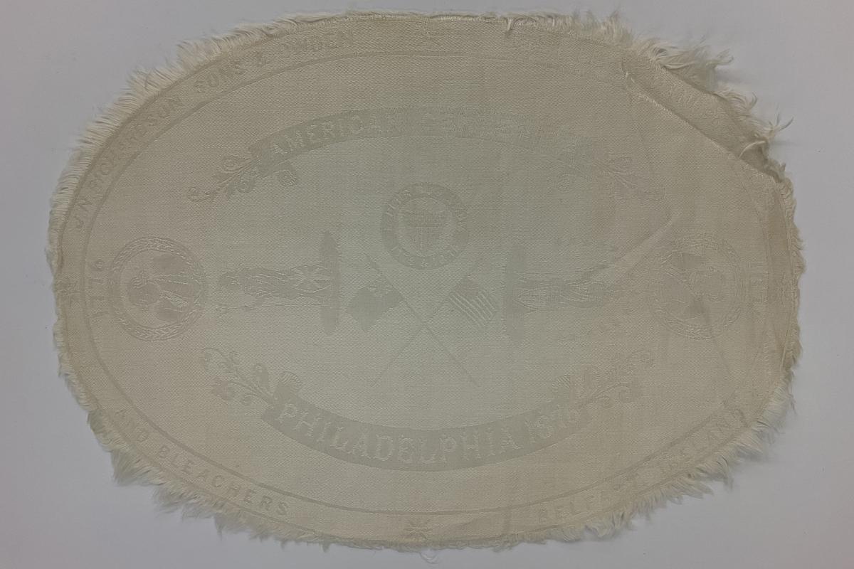 2017.0019.069.004 Doily, Fragment, Reg Image, overall