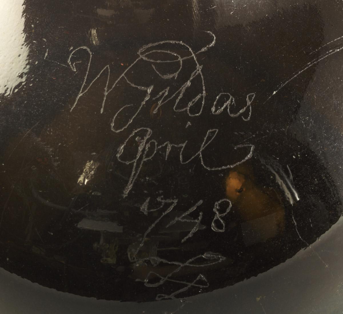 1959.1730 Wine bottle (detail)