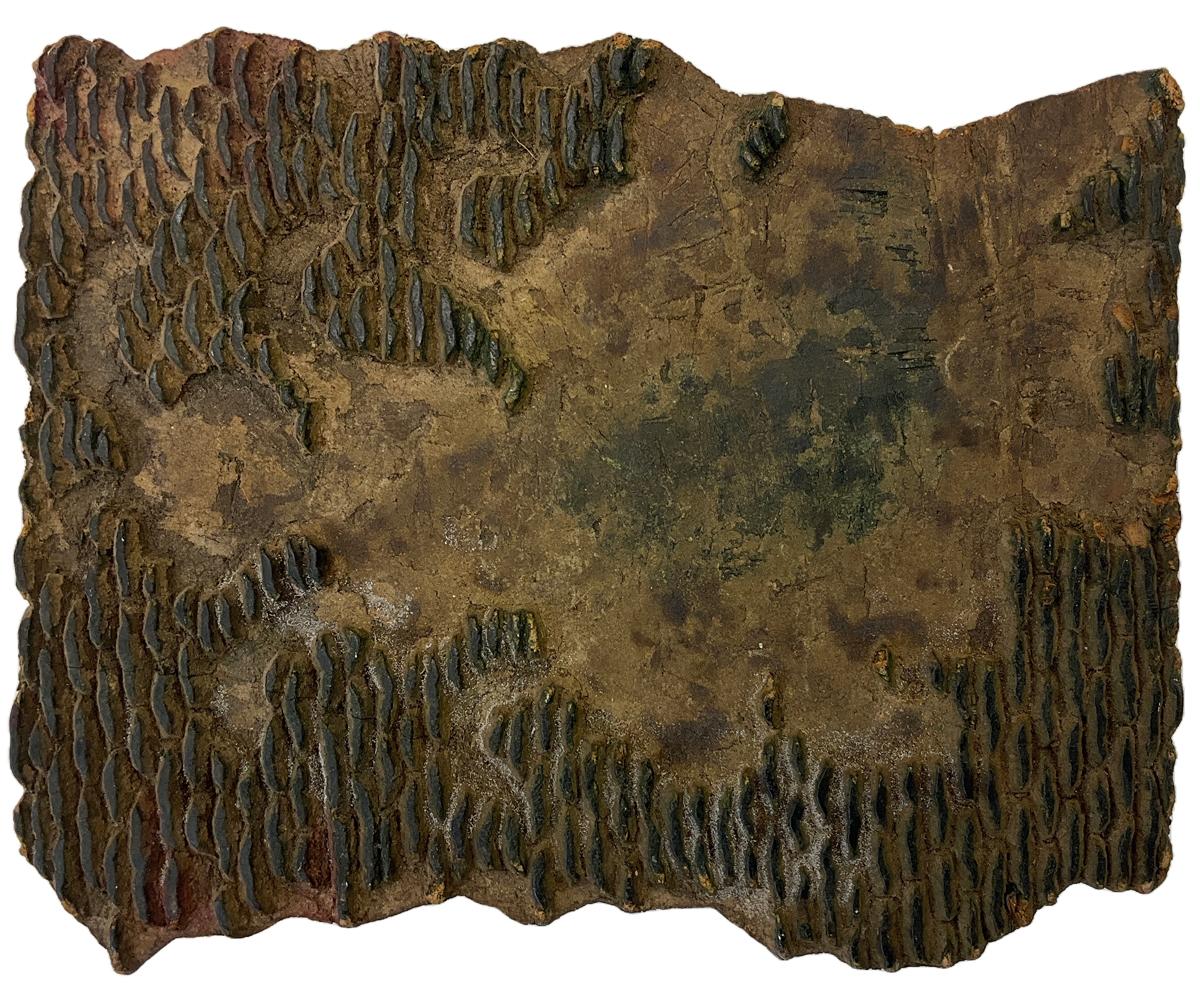 2017.0019.090.002 Tool (for textiles), Textile printing block, Reg Image, overall