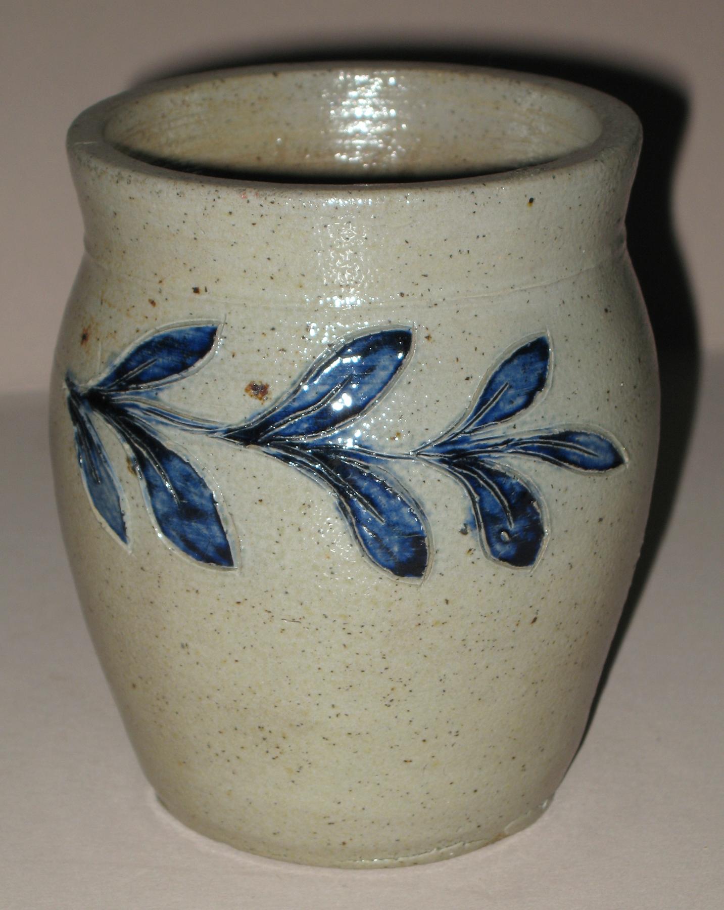 1959.1756 Salt-glazed stoneware jar