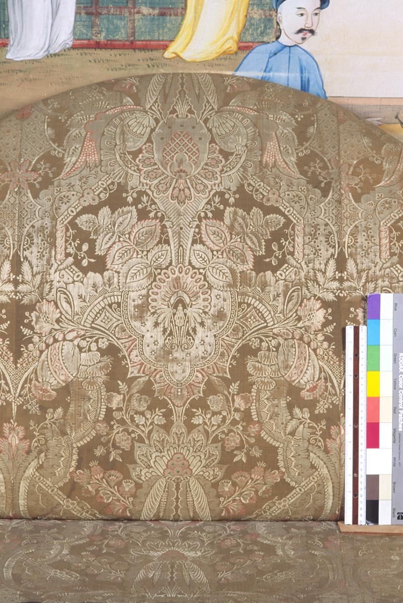 1951.0007 Sofa, upholstery detail