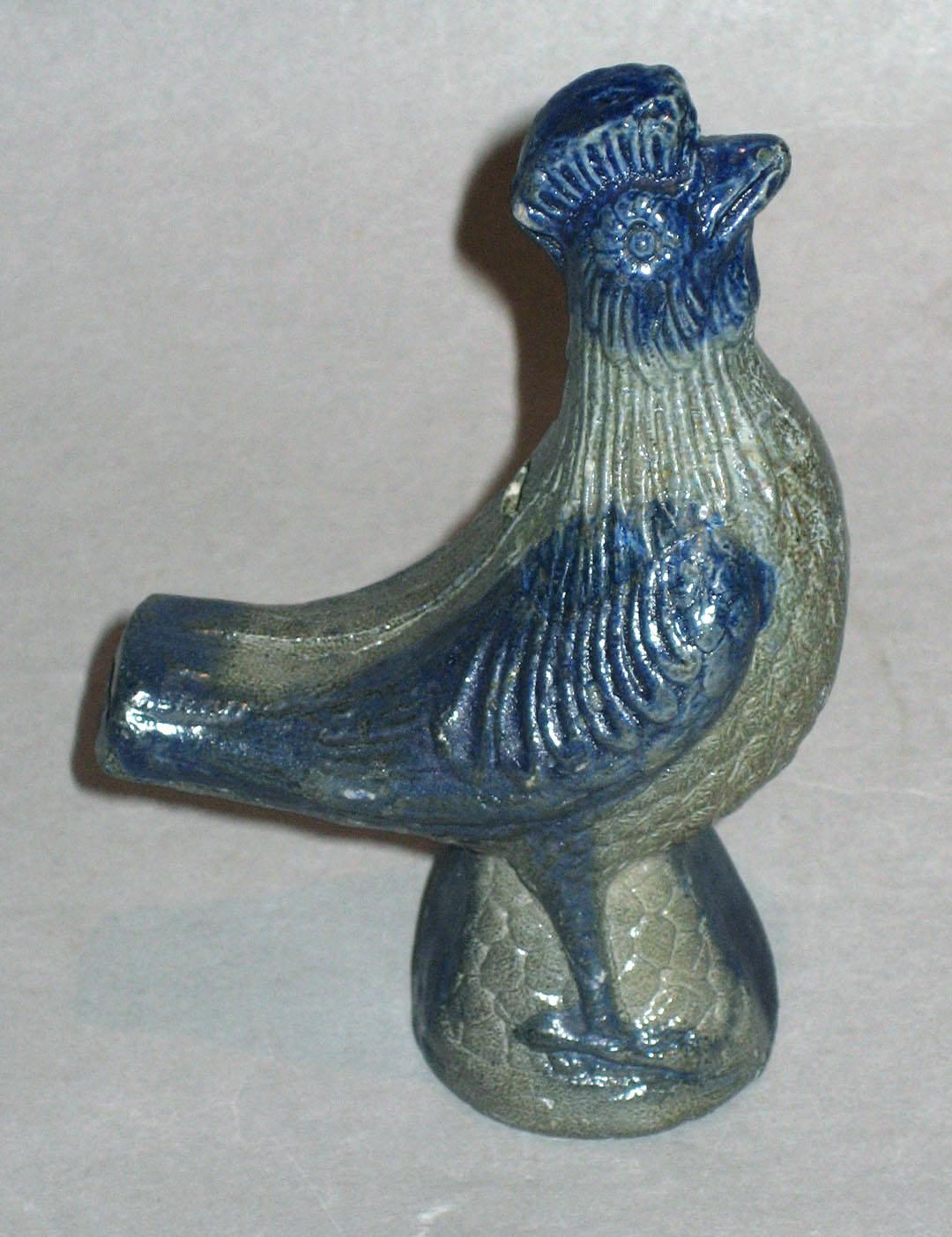 1959.1795 - Stoneware Rooster Whistle