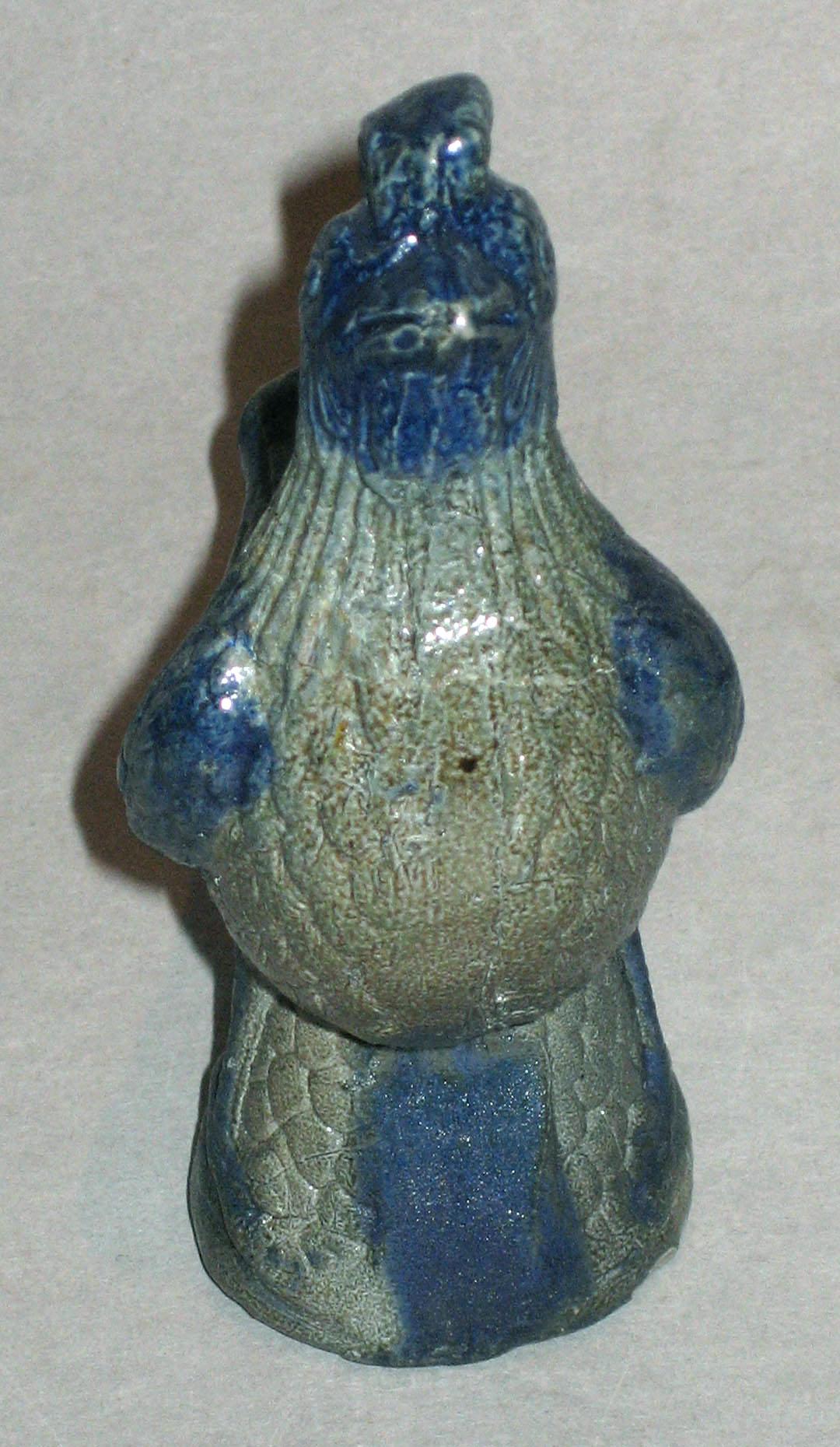 1959.1795 front - Stoneware Rooster Whistle