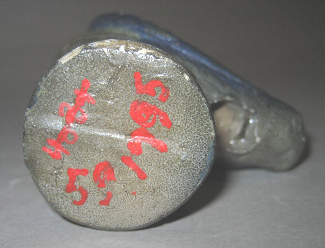 1959.1795 bottom - Stoneware Rooster Whistle