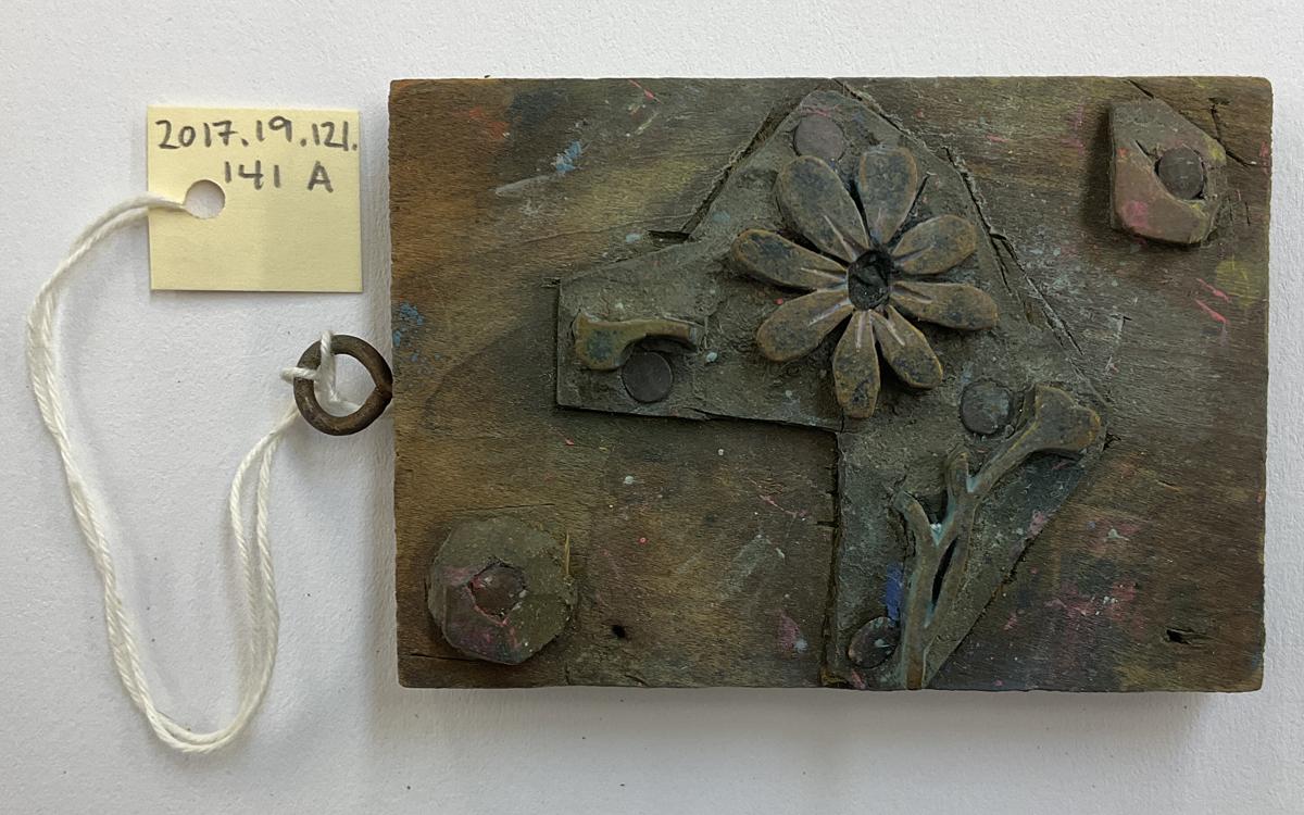 2017.0019.121.141 A Tool (for textiles), Textile printing block, Reg Image, overall