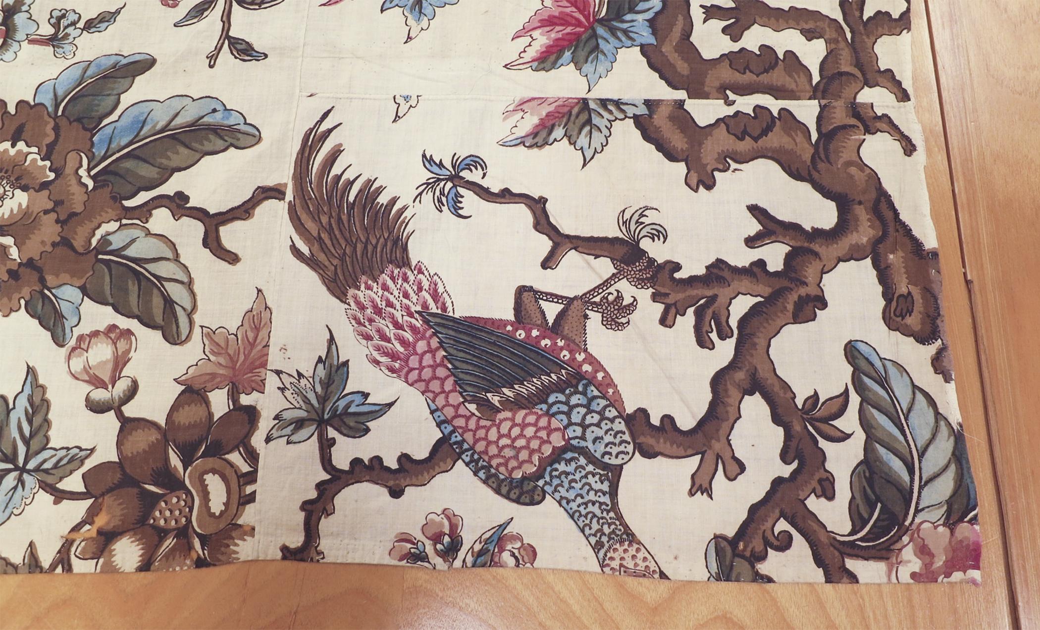 1958.0073.001 A Textile, printed, detail 4